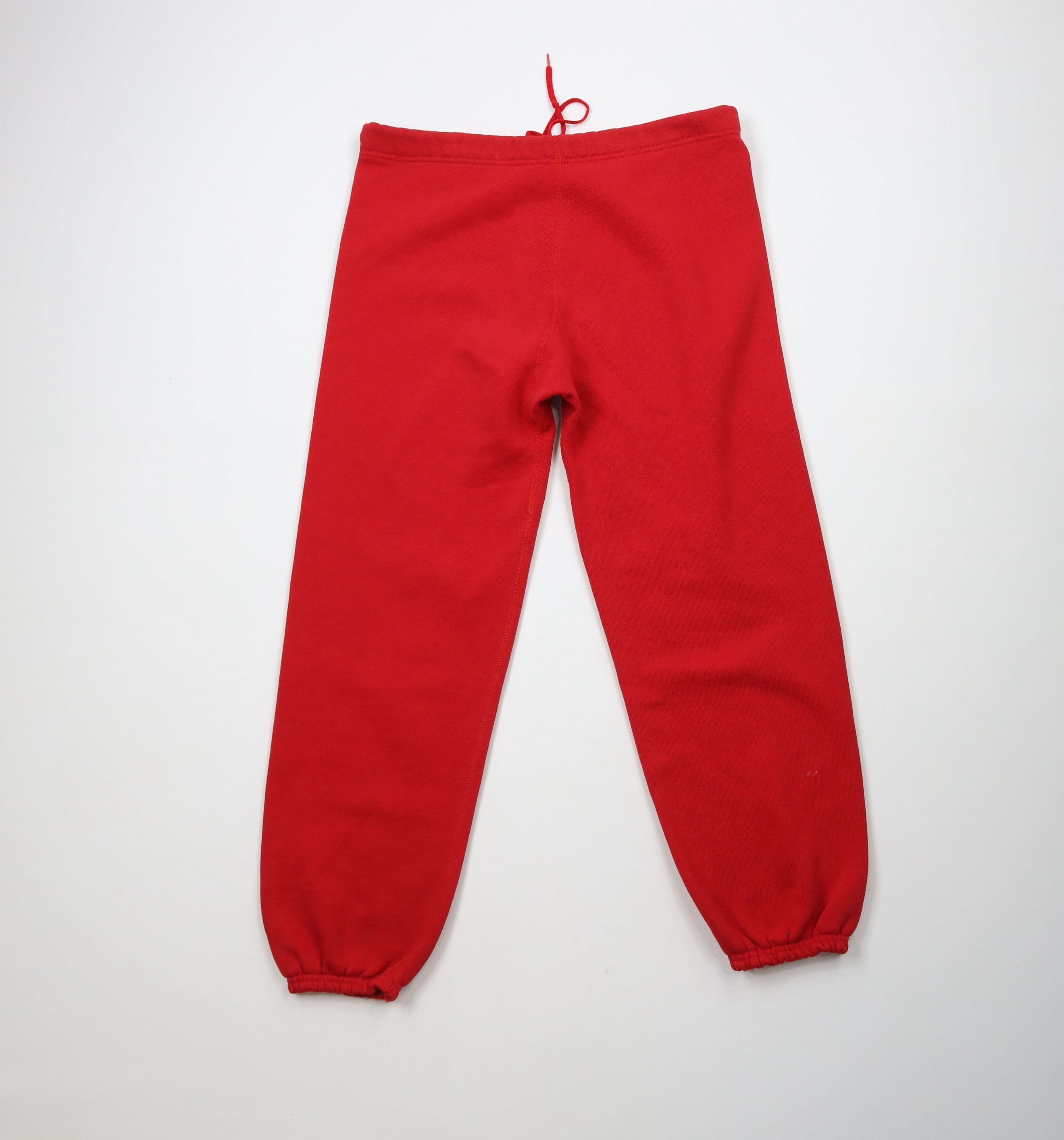 Vintage Vintage 70s 80s Streetwear Sweatpants Joggers Red USA Size US 34 / EU 50 - 11 Thumbnail