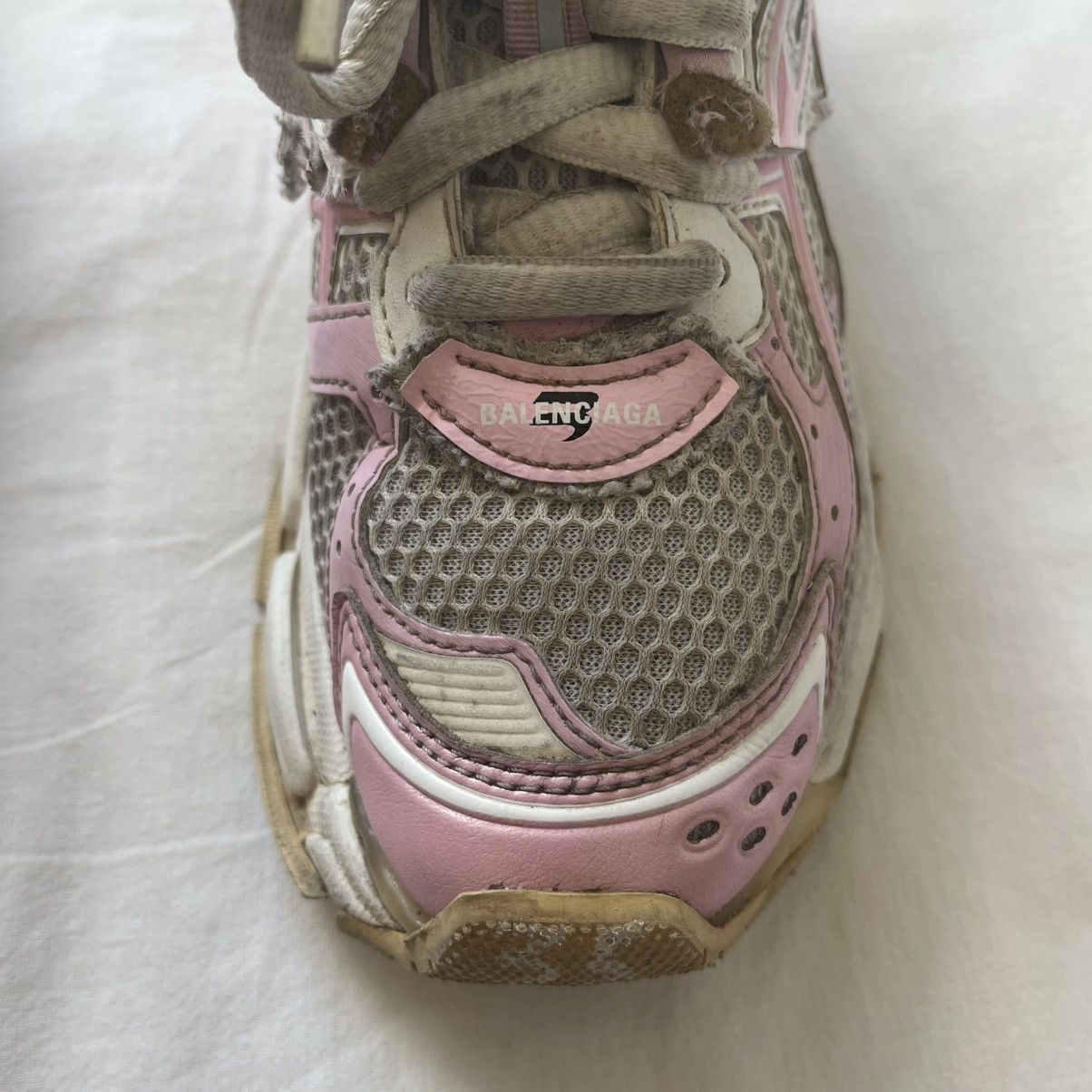 Balenciaga Balenciaga Runner white/pink Size US 5 / IT 35 - 9 Thumbnail