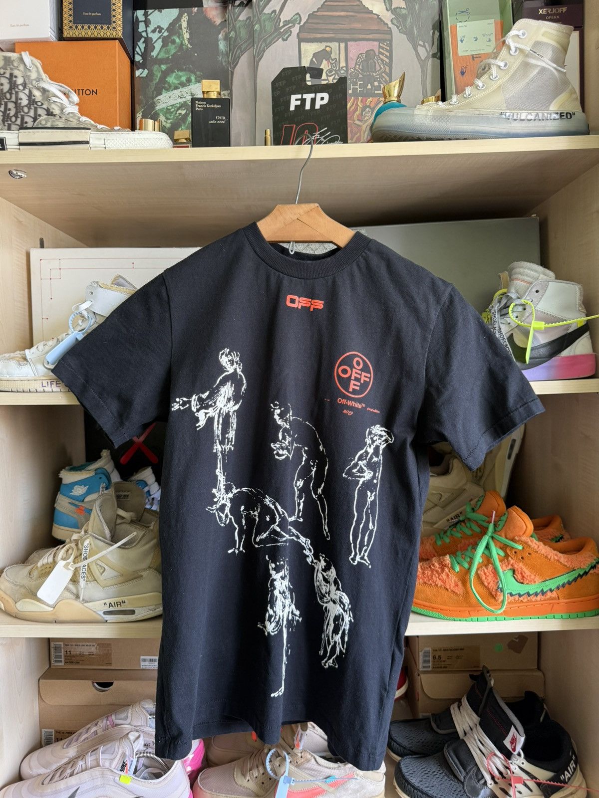 Off-White Off-White x Louvre Leonardo Tee Size US S / EU 44-46 / 1 - 1 Thumbnail