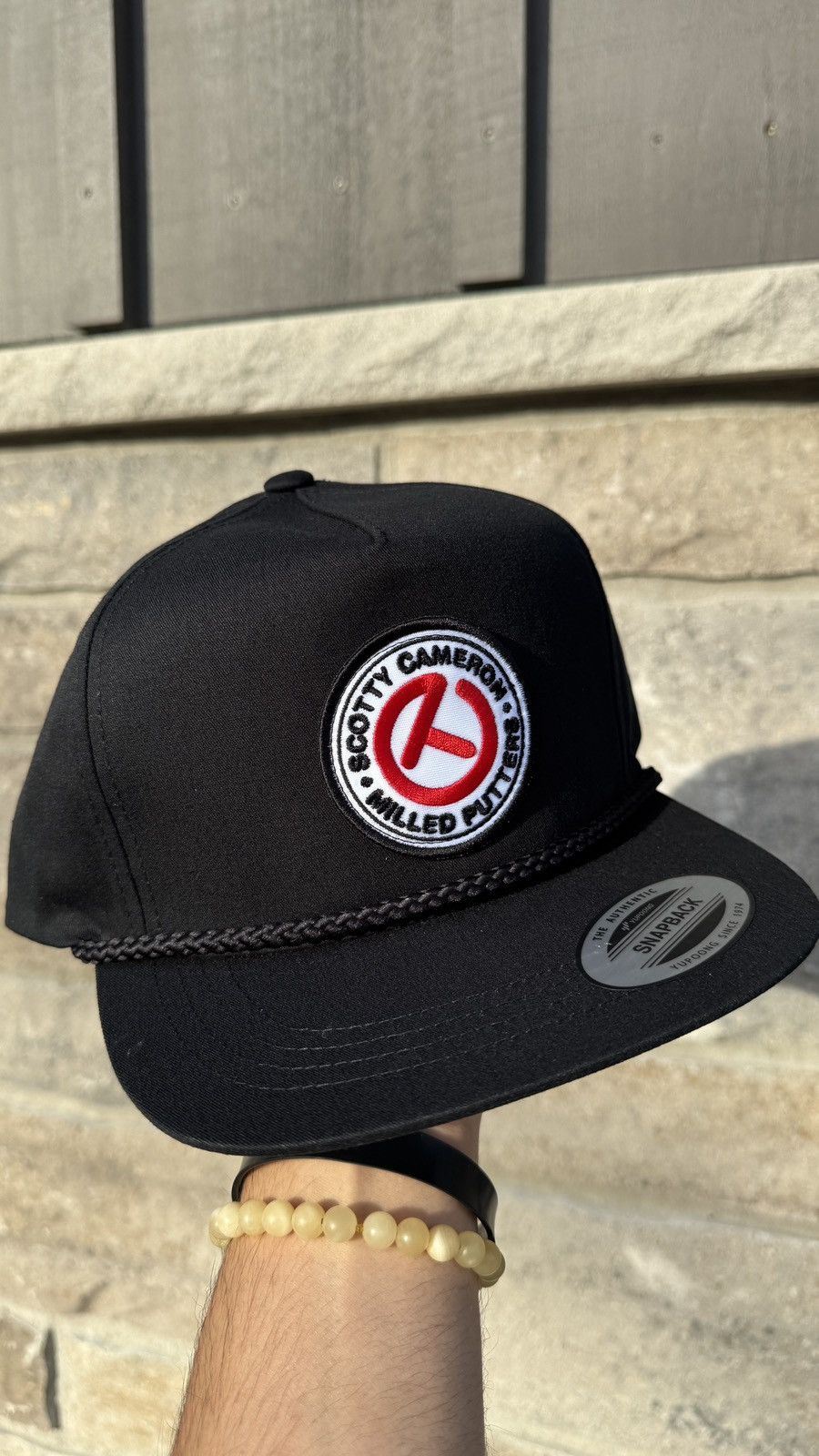 Titleist × Vintage Scotty Cameron Circle T Patch Adjustable Rope Golf Hat Size ONE SIZE - 2 Thumbnail