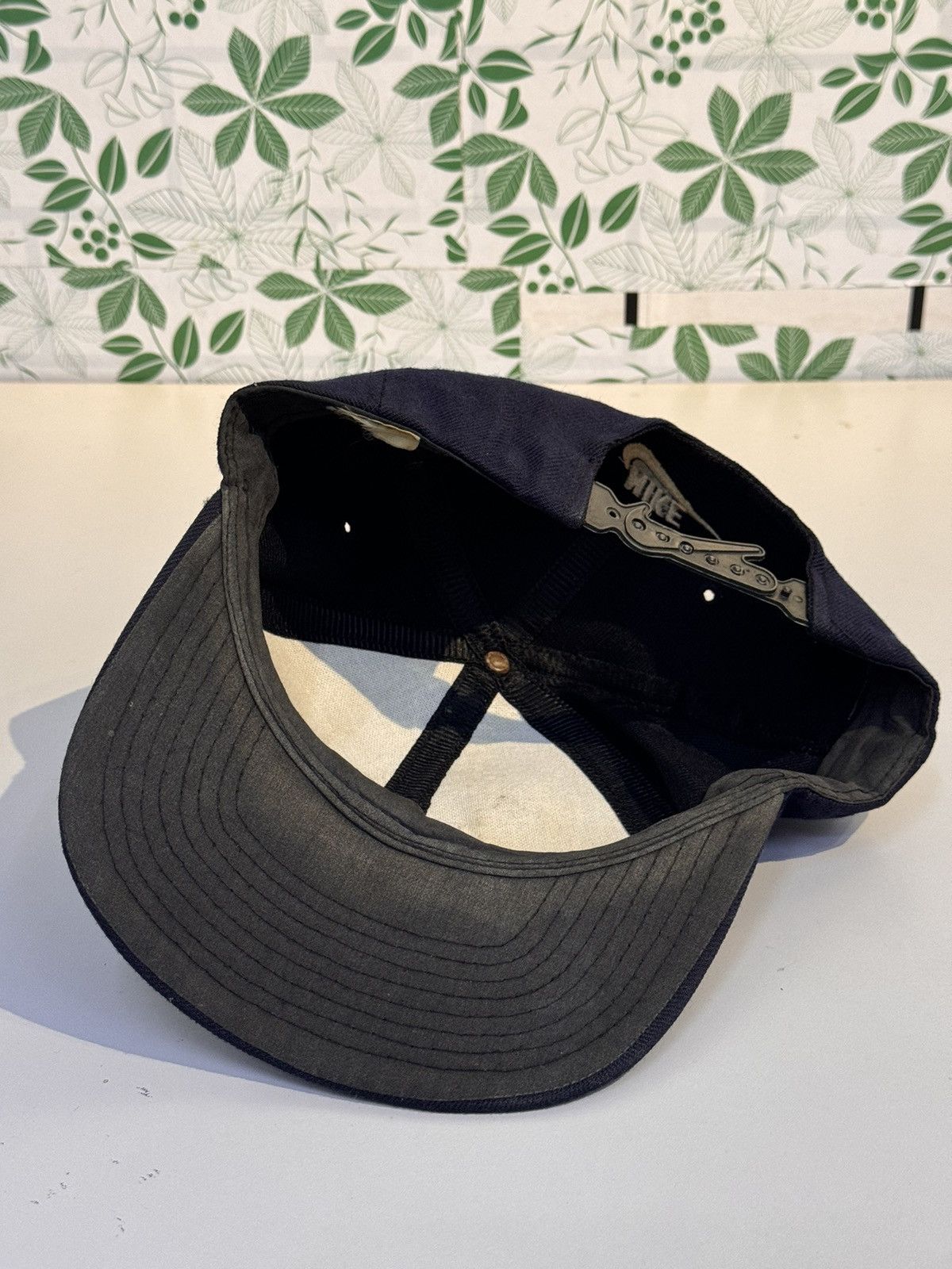 Nike × Vintage Nike Vintage Streetwear Snapback Cap Size ONE SIZE - 4 Thumbnail