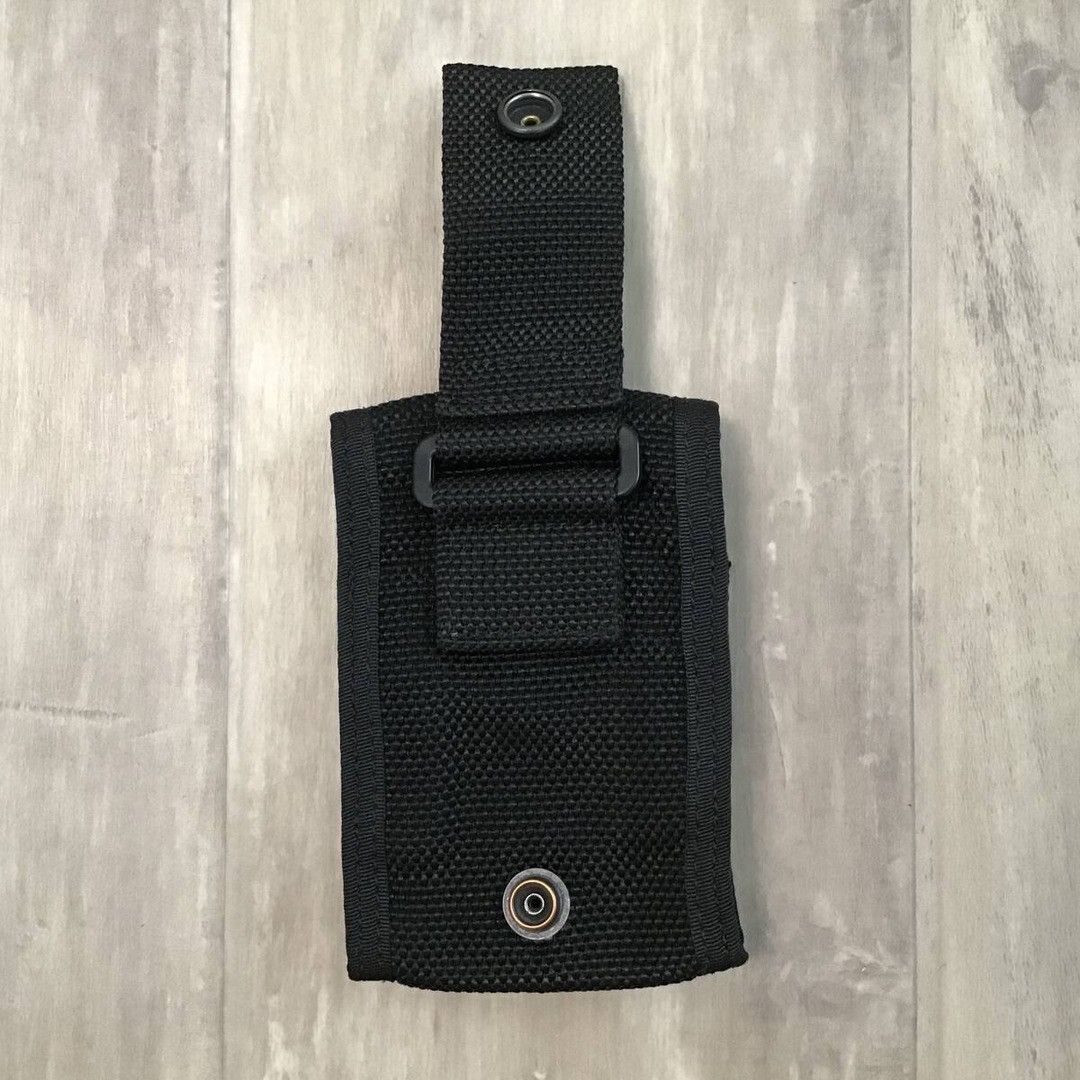 Bape 🔥Vintage🔥 BAPE belt pouch black a bathing ape NIGO Size ONE SIZE - 3 Thumbnail