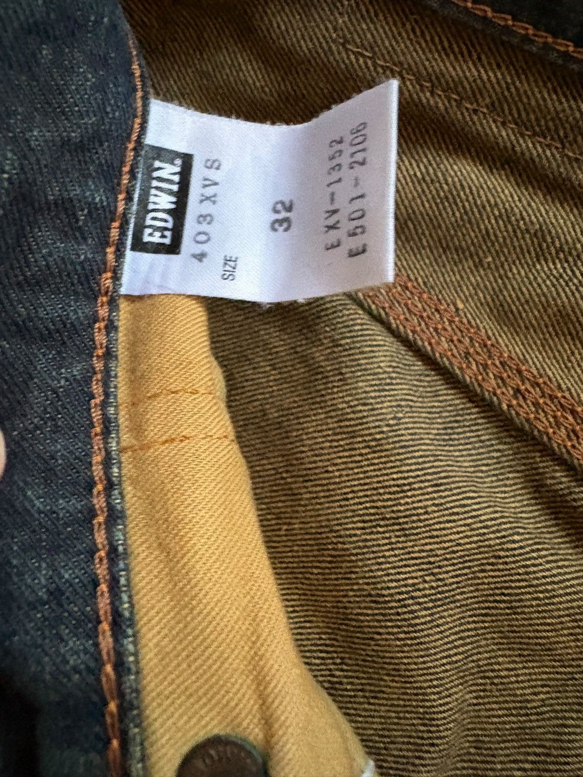 Edwin SALES🔥Exclusive Vintage Edwin Rusty Mud Wash Jean Shorts Size US 34 / EU 50 - 12 Thumbnail