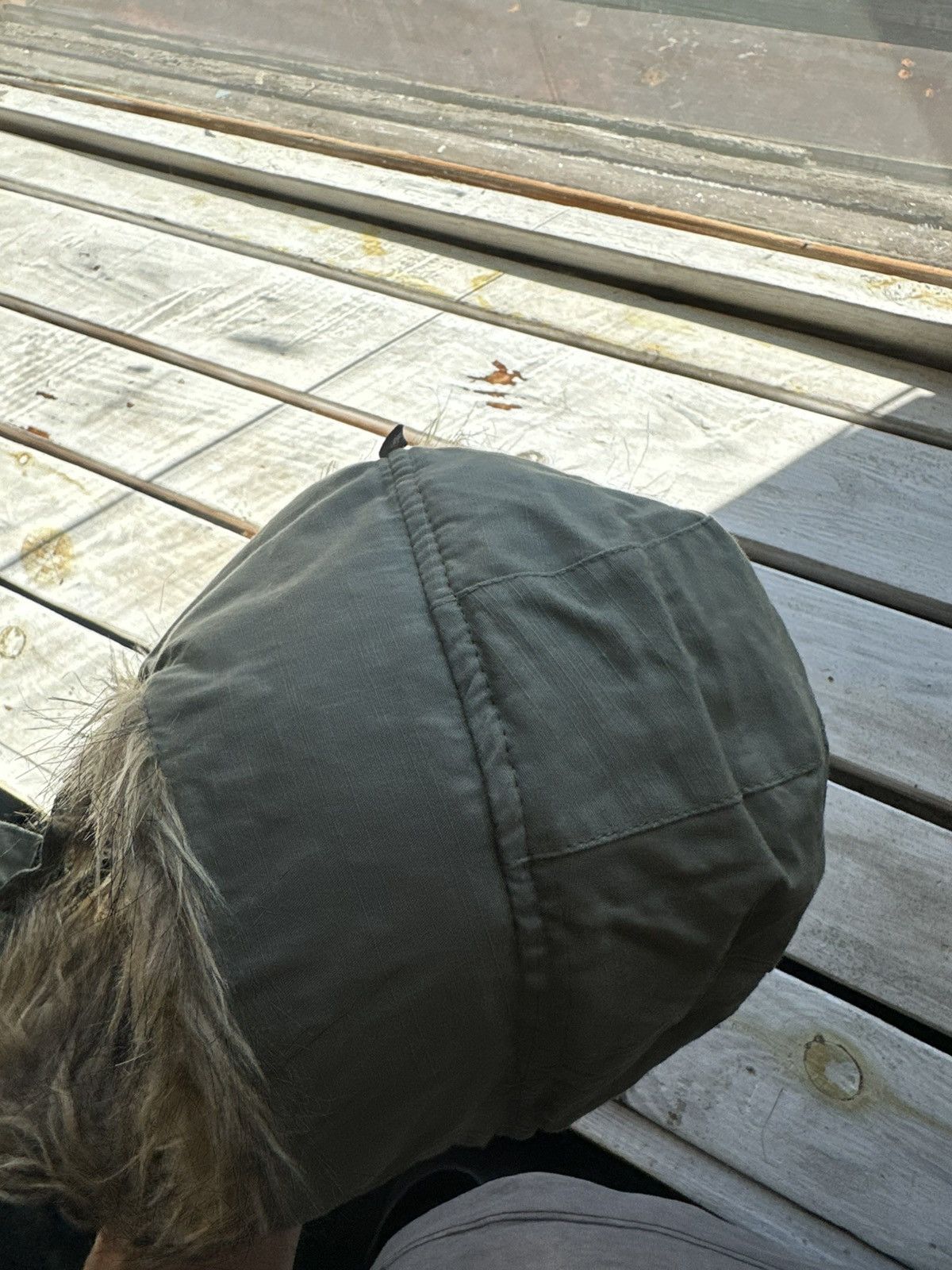 Japanese Brand 🚨Vintage Y2K Fuzzy Fur Ushanka Hat GREEN RARE Size ONE SIZE - 8 Thumbnail