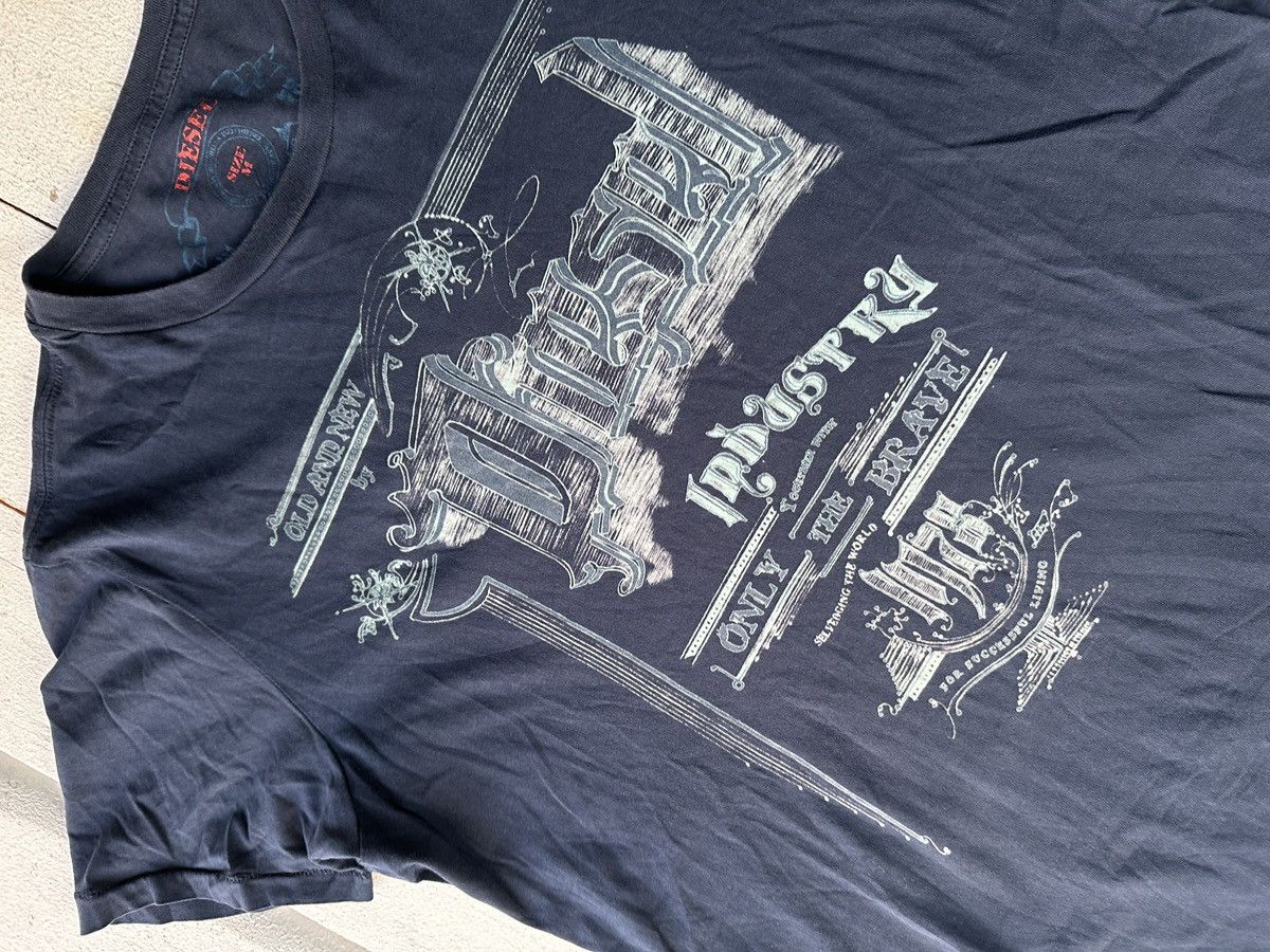 Diesel 🚨DIESEL AVANT GARDE ARCHIVE VINTAGE BIG LOGO T-SHIRT Y2K TEE Size US M / EU 48-50 / 2 - 5 Thumbnail