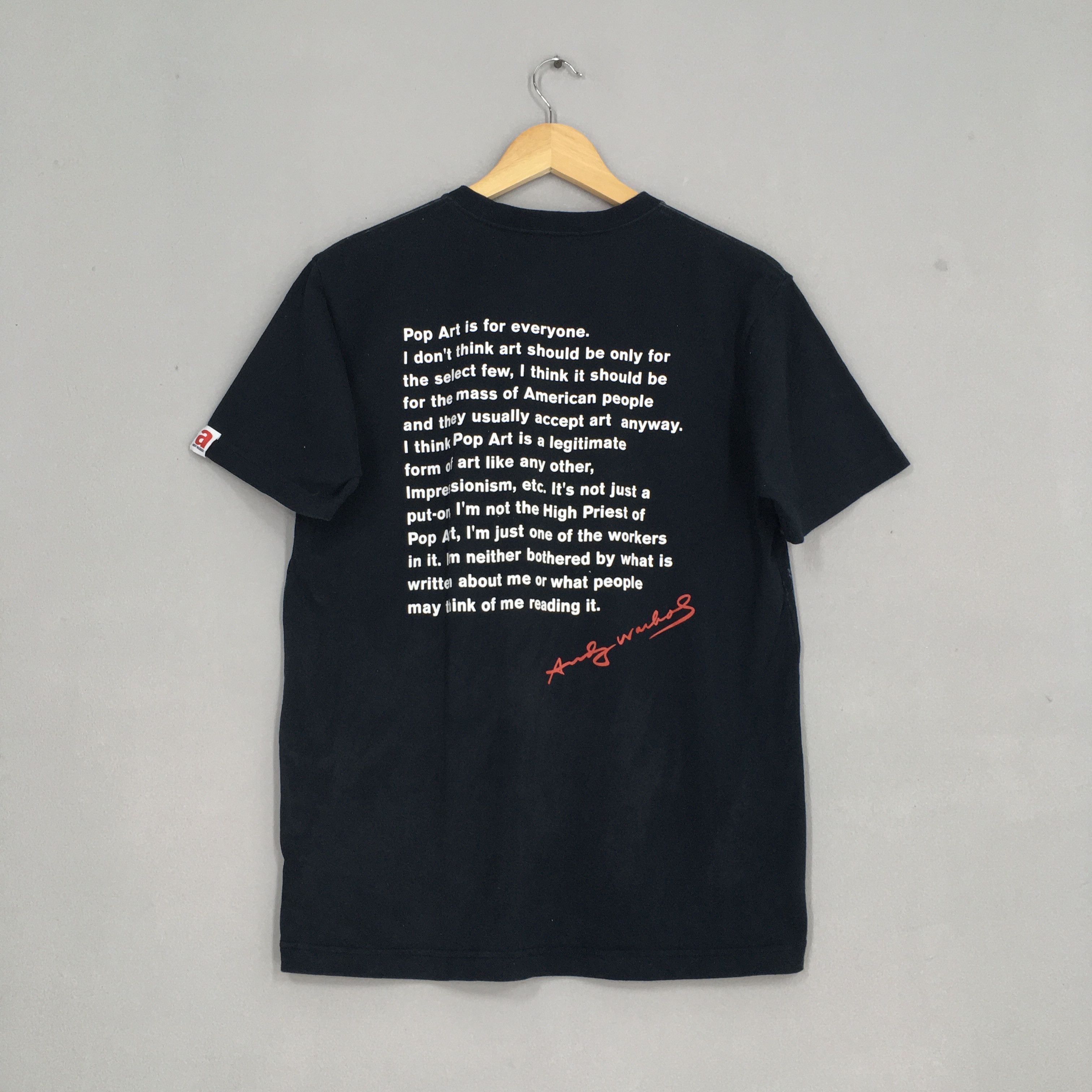 Andy Warhol × Vintage Andy Warhol Marilyn Diptych 1962 Monroe Artwork T shirt Size US L / EU 52-54 / 3 - 7 Thumbnail