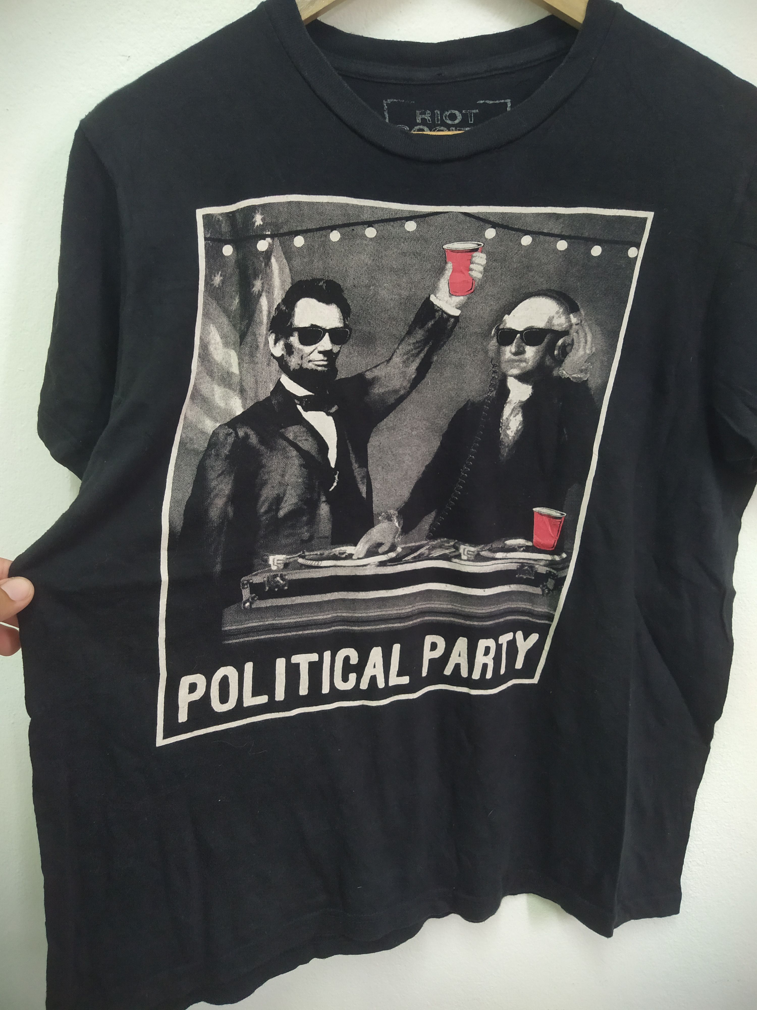 Legendary Goods Riot Society Political Party Lincoln Jefferson Beer Pong Size US M / EU 48-50 / 2 - 4 Thumbnail