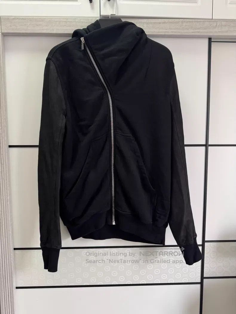 Rick Owens Rick Owens Leather Sleeve Wizard Hat hoodie Size US S / EU 44-46 / 1 - 1 Thumbnail