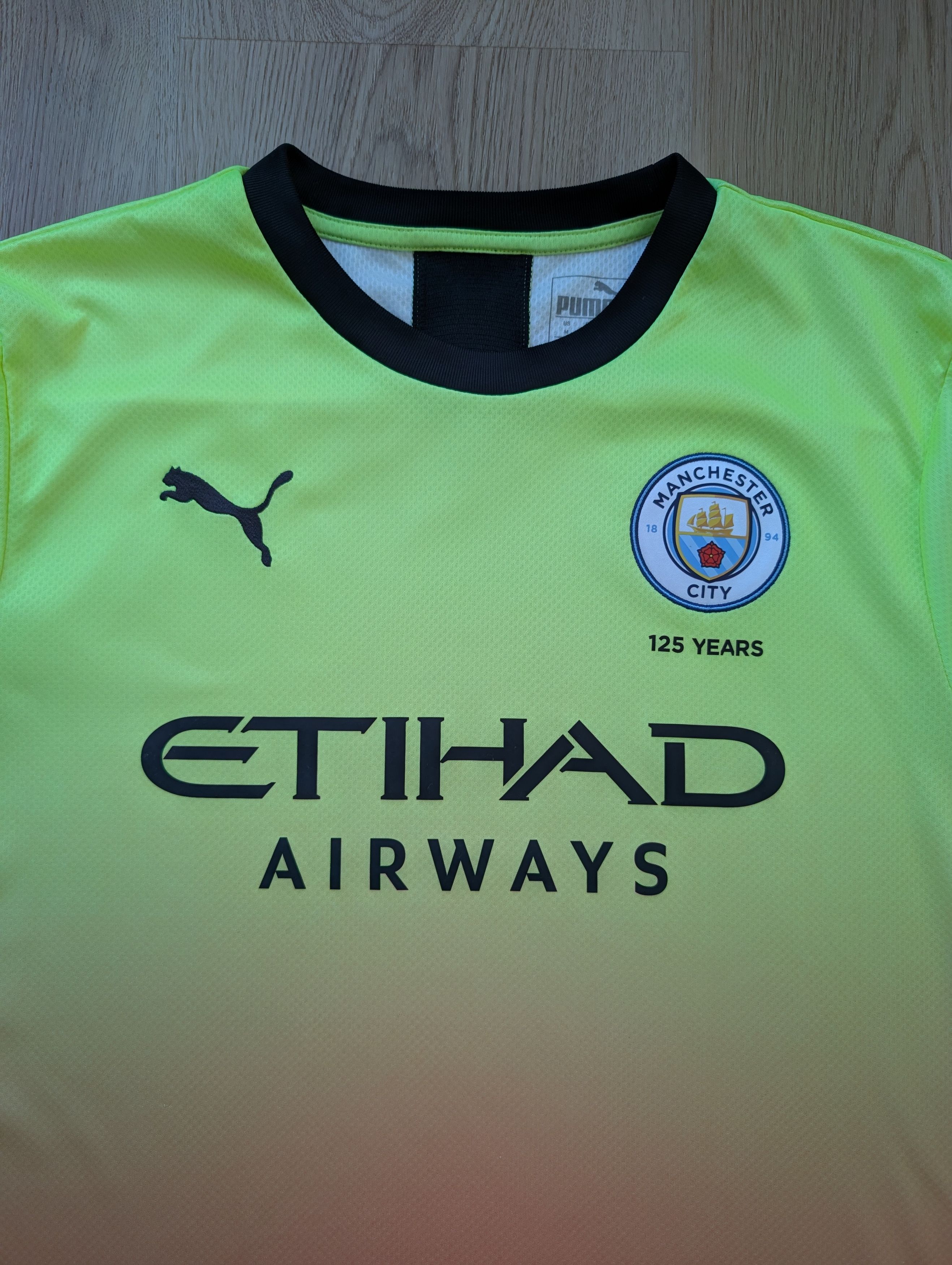 Puma Puma Manchester City soccer jersey yellow Size US M / EU 48-50 / 2 - 2 Thumbnail