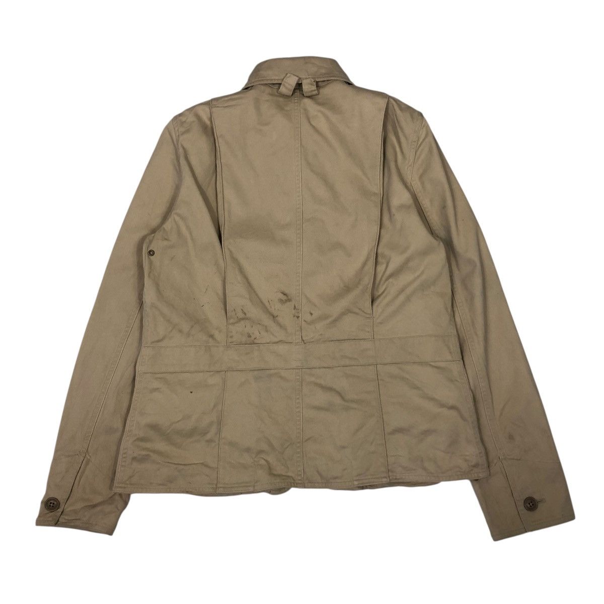 Ralph Lauren 🔥VINTAGE CROPPED CHORE WORK BIKER JACKET RALPH LAUREN Size M / US 6-8 / IT 42-44 - 2 Thumbnail