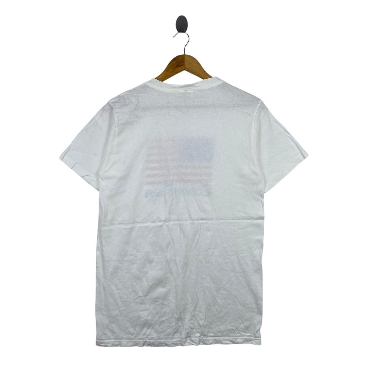 Calvin Klein Vintage 90’ CALVIN KLEIN CK New York USA Flag Tee Shirt Top Size M / US 6-8 / IT 42-44 - 3 Thumbnail