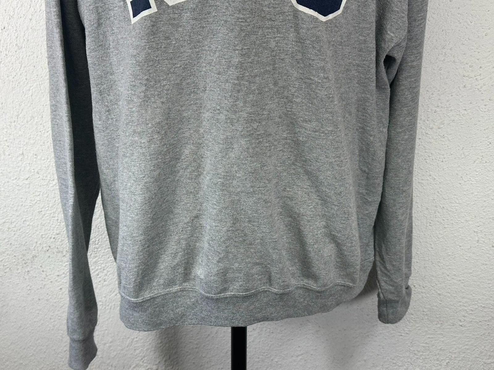 Jerzees NYC Unisex XL Gray Long Sleeve Jerzees Sweatshirt Size US XL / EU 56 / 4 - 3 Thumbnail