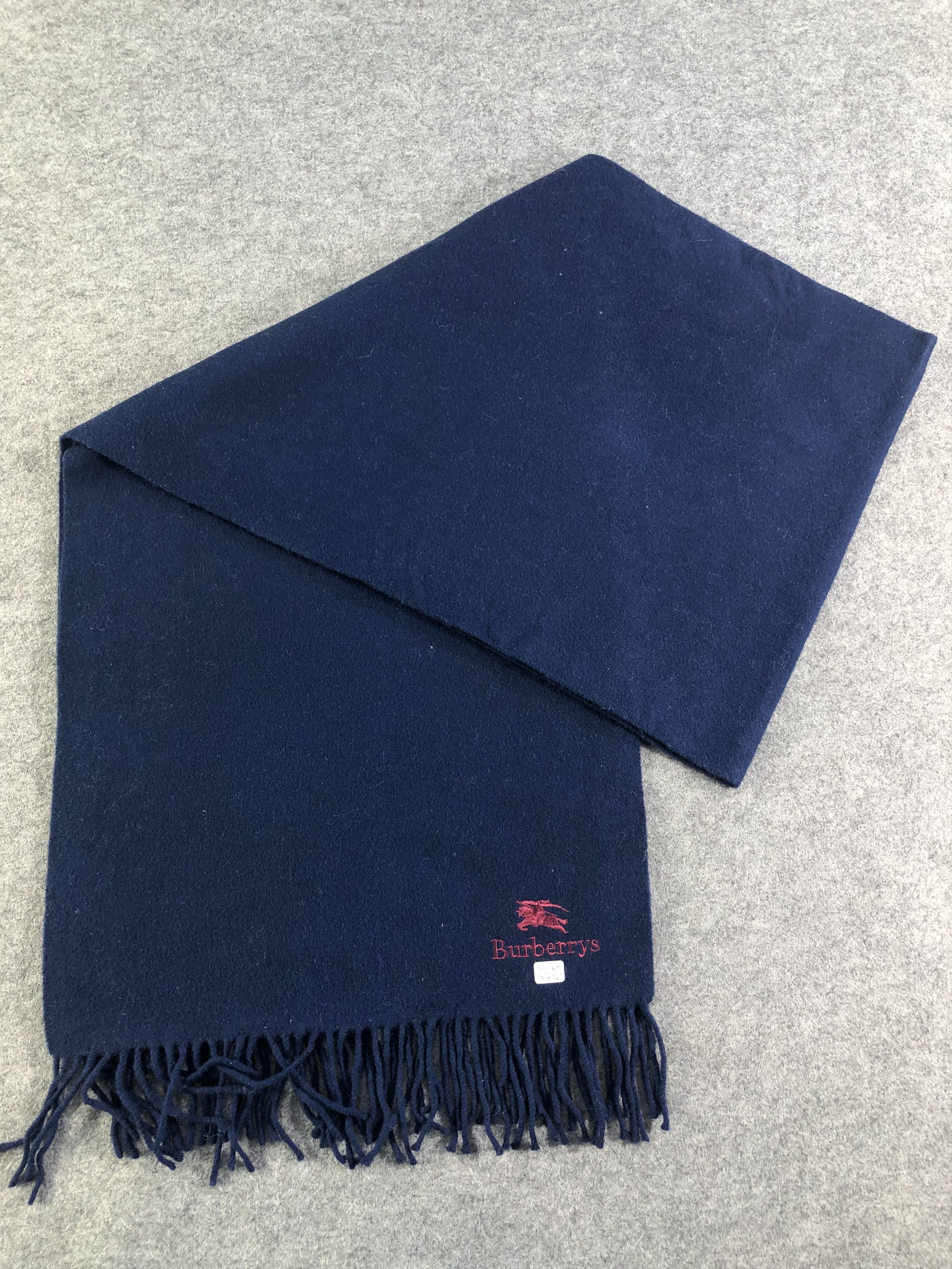 Burberry Burberrys Lambswool Scarf / Muffler / Neckwear Size ONE SIZE - 6 Thumbnail