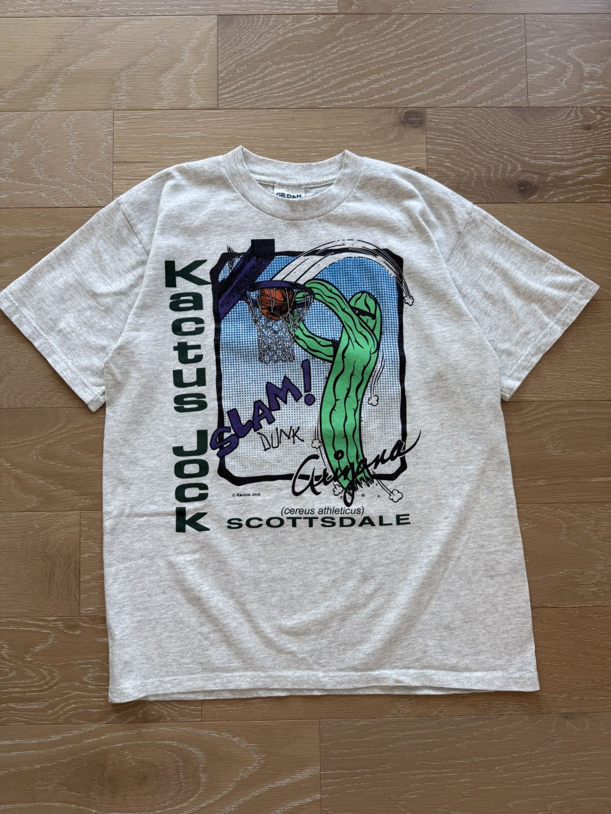 Other Kactus Jock Slam Dunk Arizona grey 90s Basketball Shirt Size US M / EU 48-50 / 2 - 1 Thumbnail