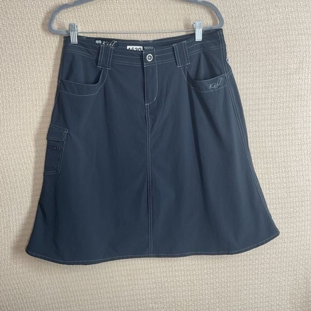 Kuhl NWOT Kuhl Hiking Outdoor Casual Heart Cargo Skirt Women 14 Size 36" / US 14 / IT 50 - 9 Thumbnail