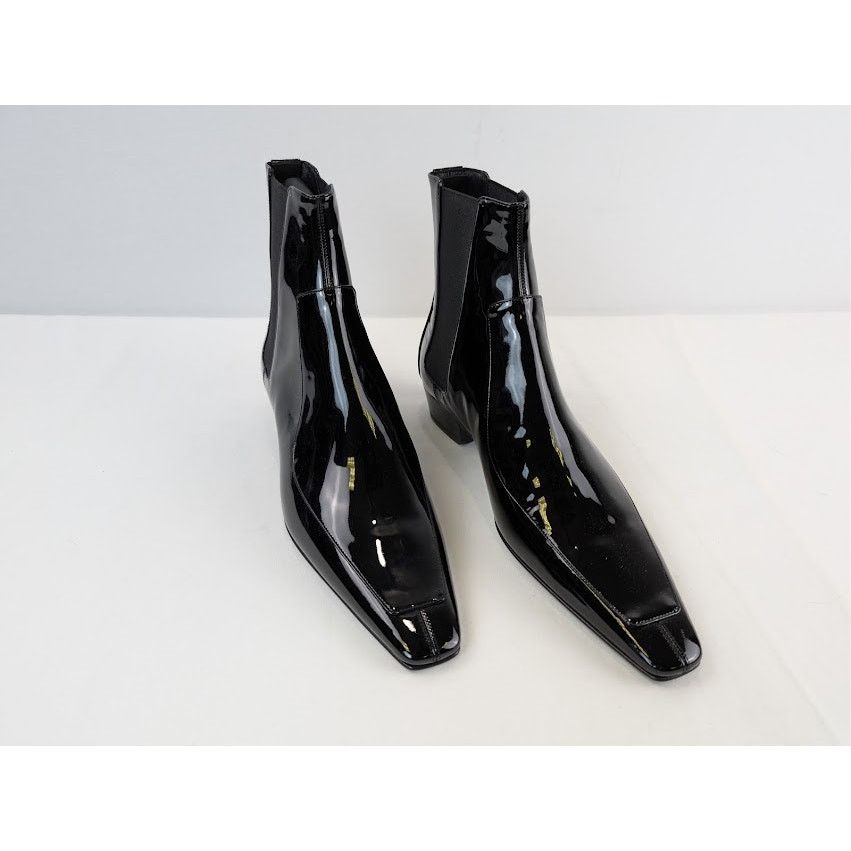 Saint Laurent Paris o1rshd1 Leather Paolo 30 Chelsea Boots in Nero Size US 9 / EU 42 - 7 Thumbnail