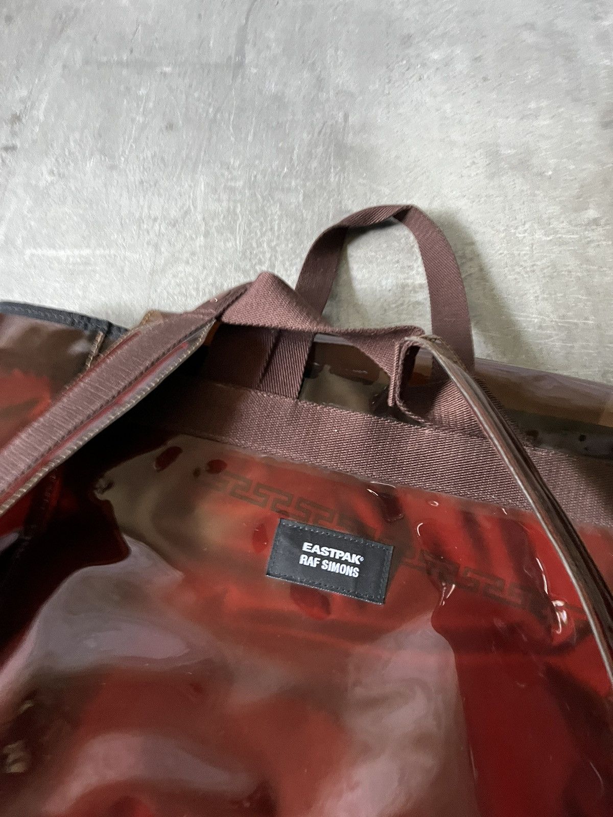 Eastpak × Raf Simons Raf Simons Eastpak Volume Topload Backpack PVC Transparent Size ONE SIZE - 8 Thumbnail