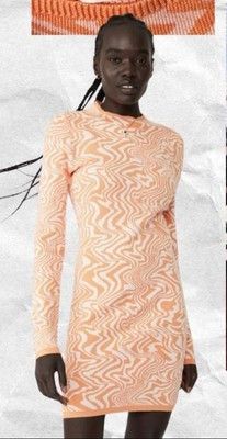 Other Knit Sweater-style Pullover Shift Dress Funtasia Funky Retro Size XS / US 0-2 / IT 36-38 - 1 Thumbnail