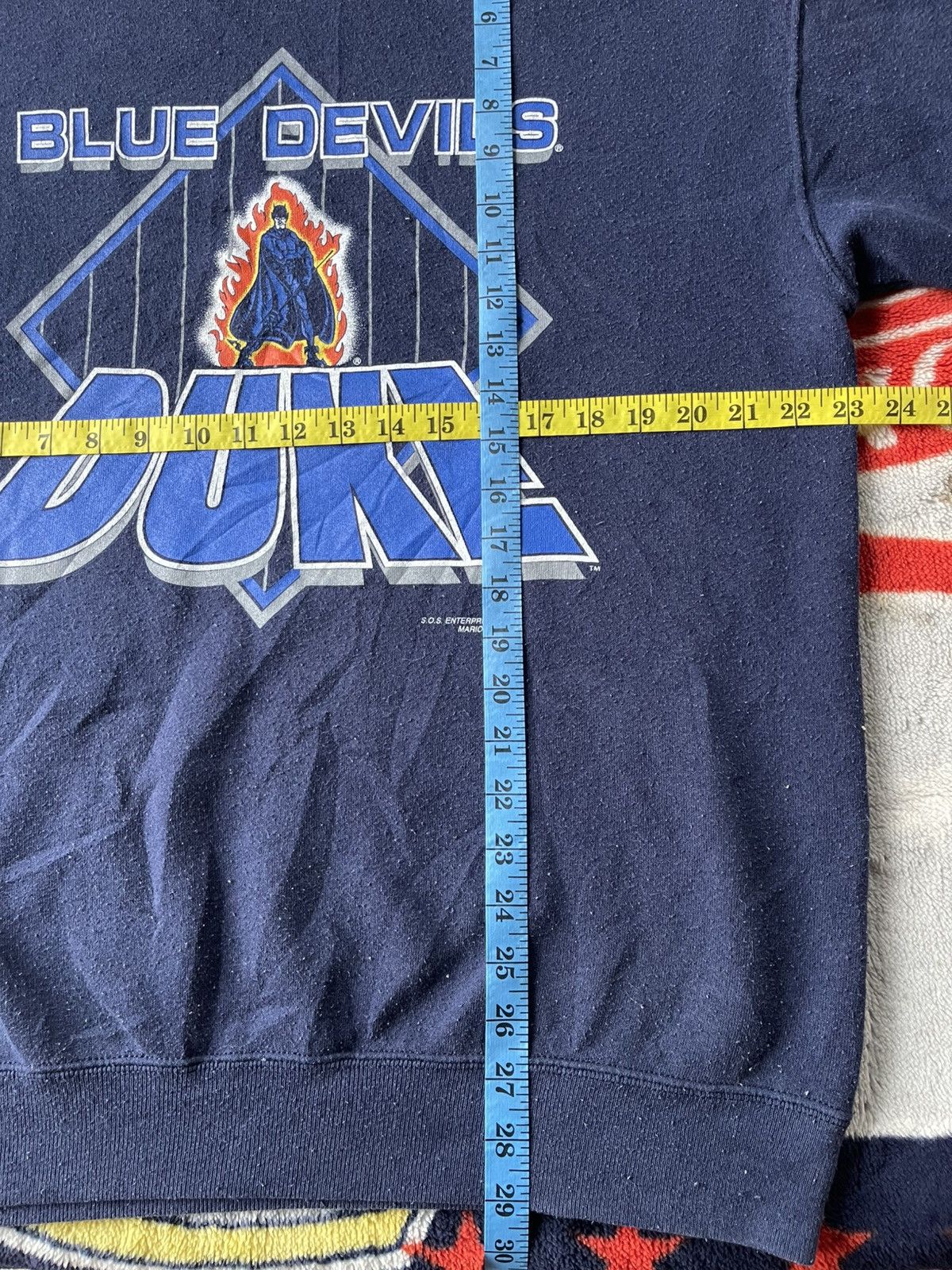 NCAA Vintage 90's Blue Devils Duke University NCAA Crewneck Size US L / EU 52-54 / 3 - 12 Thumbnail