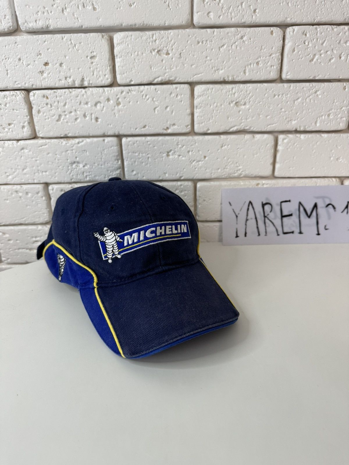 Vintage Michelin vintage cap hat Size ONE SIZE - 1 Thumbnail