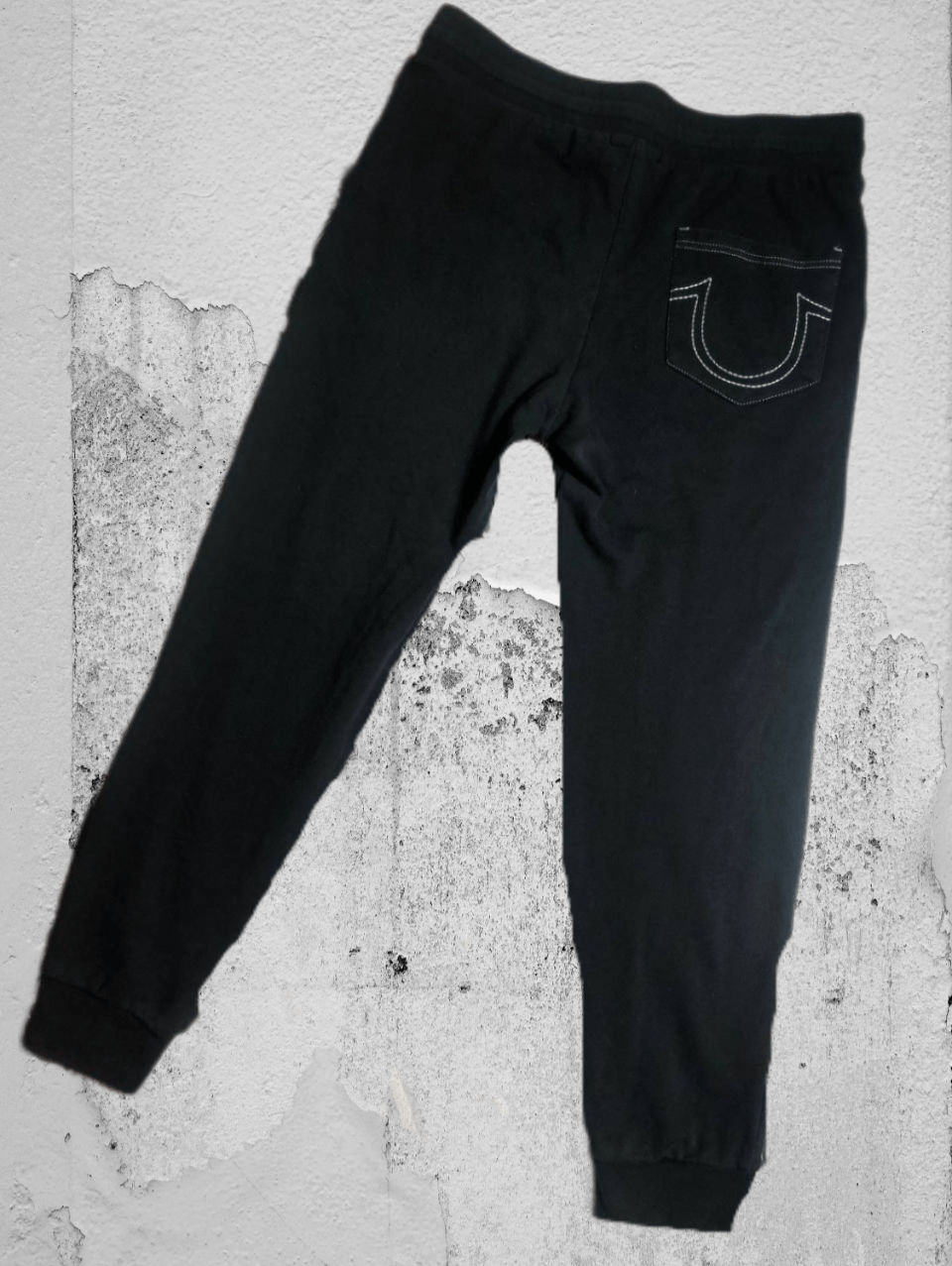 True Religion Vintage True Religion Grey Logo Sweatpants Size US 32 / EU 48 - 1 Thumbnail