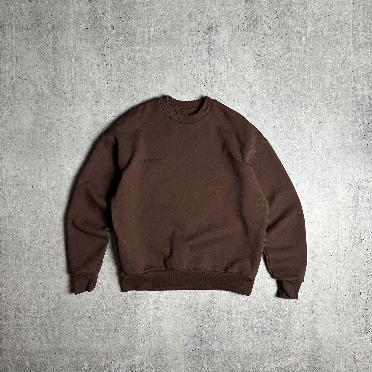 Pangaia Pangaia Essential Sweatshirt Brown Streetwear Size US S / EU 44-46 / 1 - 1 Thumbnail
