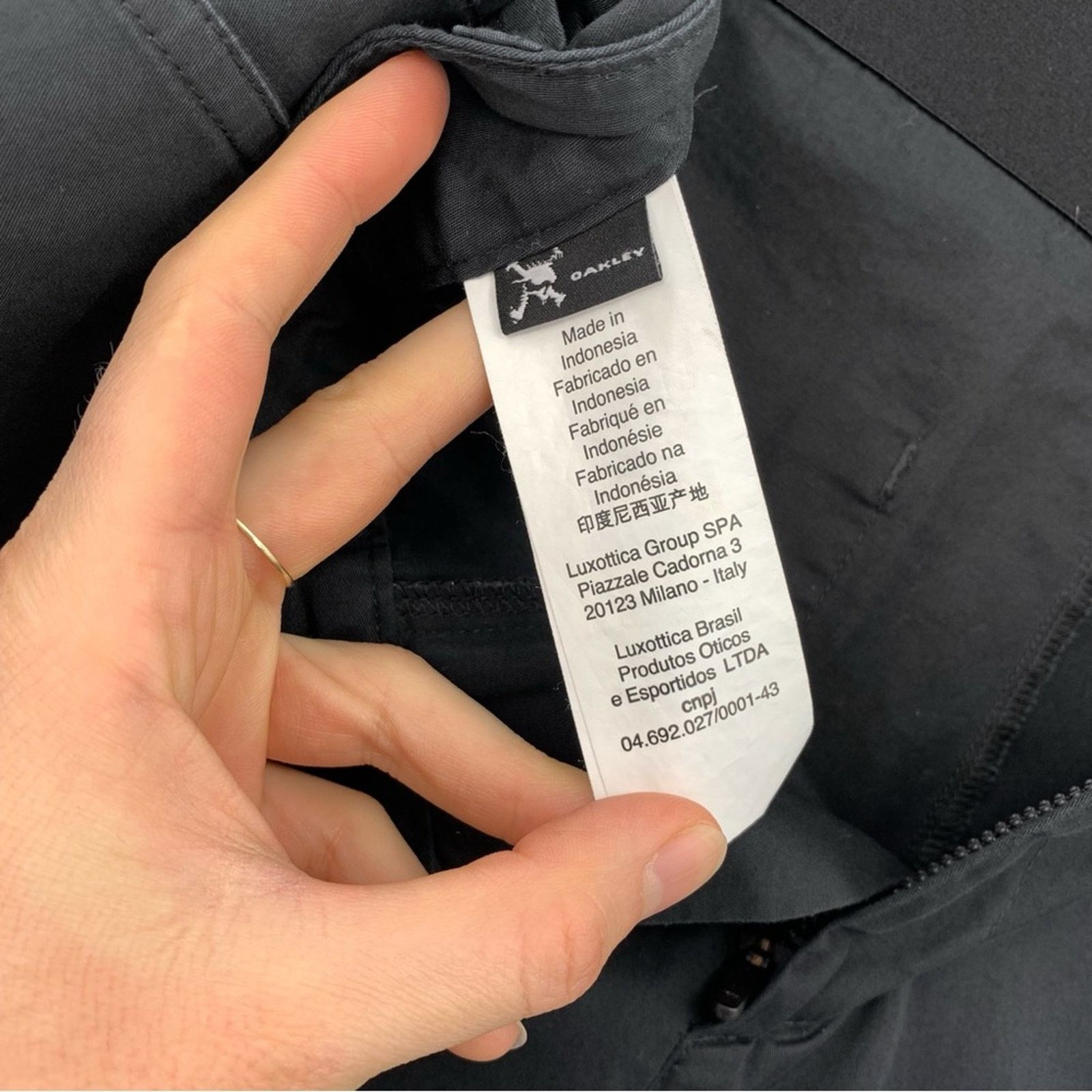 Oakley OAKLEY 5 Pocket Golf Pant Black 34 Size US 34 / EU 50 - 9 Thumbnail