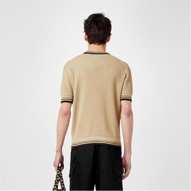 Prada PRADA Embroidered Logo Knitted T-Shirt Size US S / EU 44-46 / 1 - 3 Thumbnail