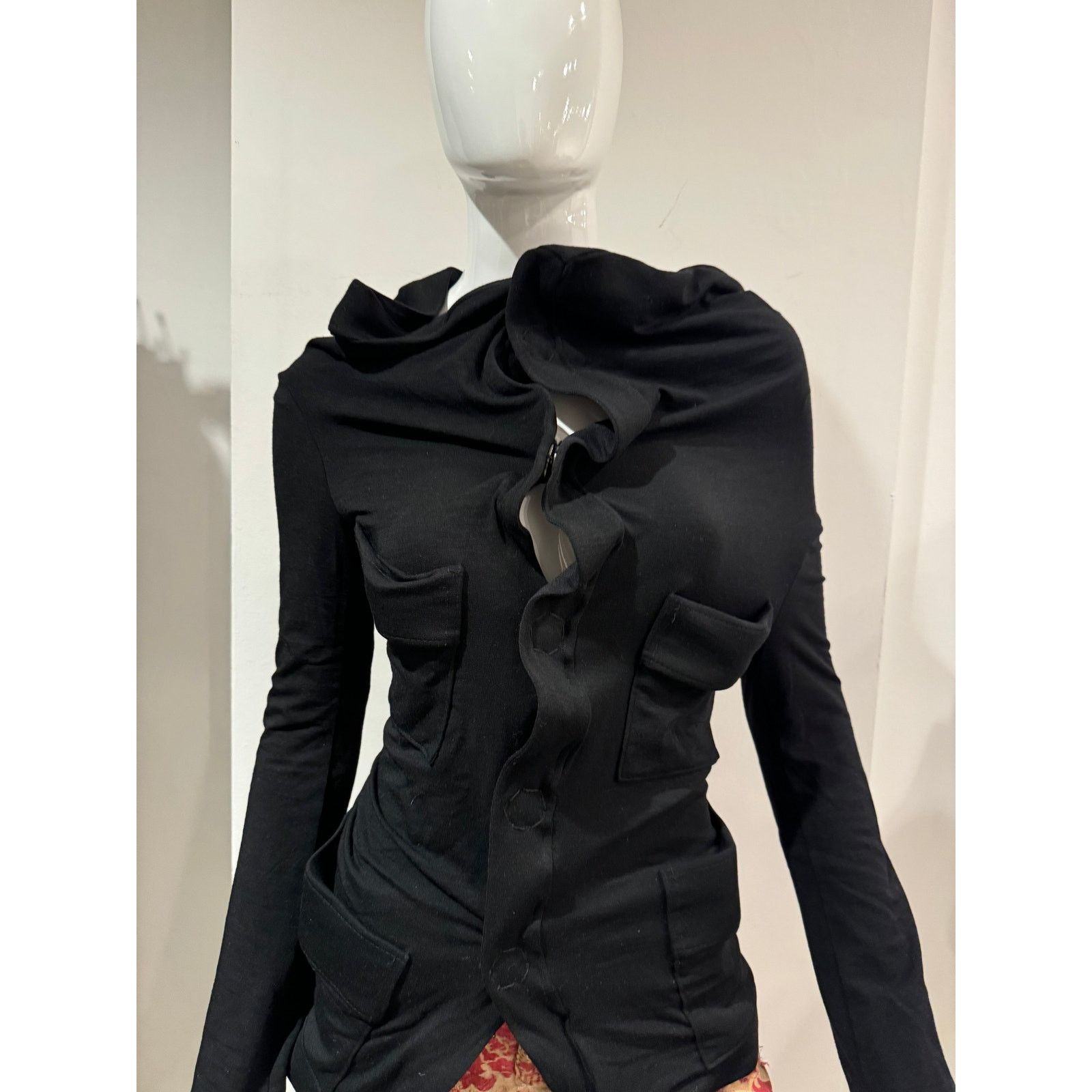 Junya Watanabe F/W2008 Junya Watanabe Comme des Garçons Wool Evening Jacket Size US S / EU 44-46 / 1 - 5 Thumbnail