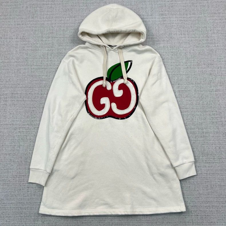 Gucci Gucci 2020 Early Spring Series GG Apple Pattern Printed Hoo Size XS / US 0-2 / IT 36-38 - 4 Thumbnail