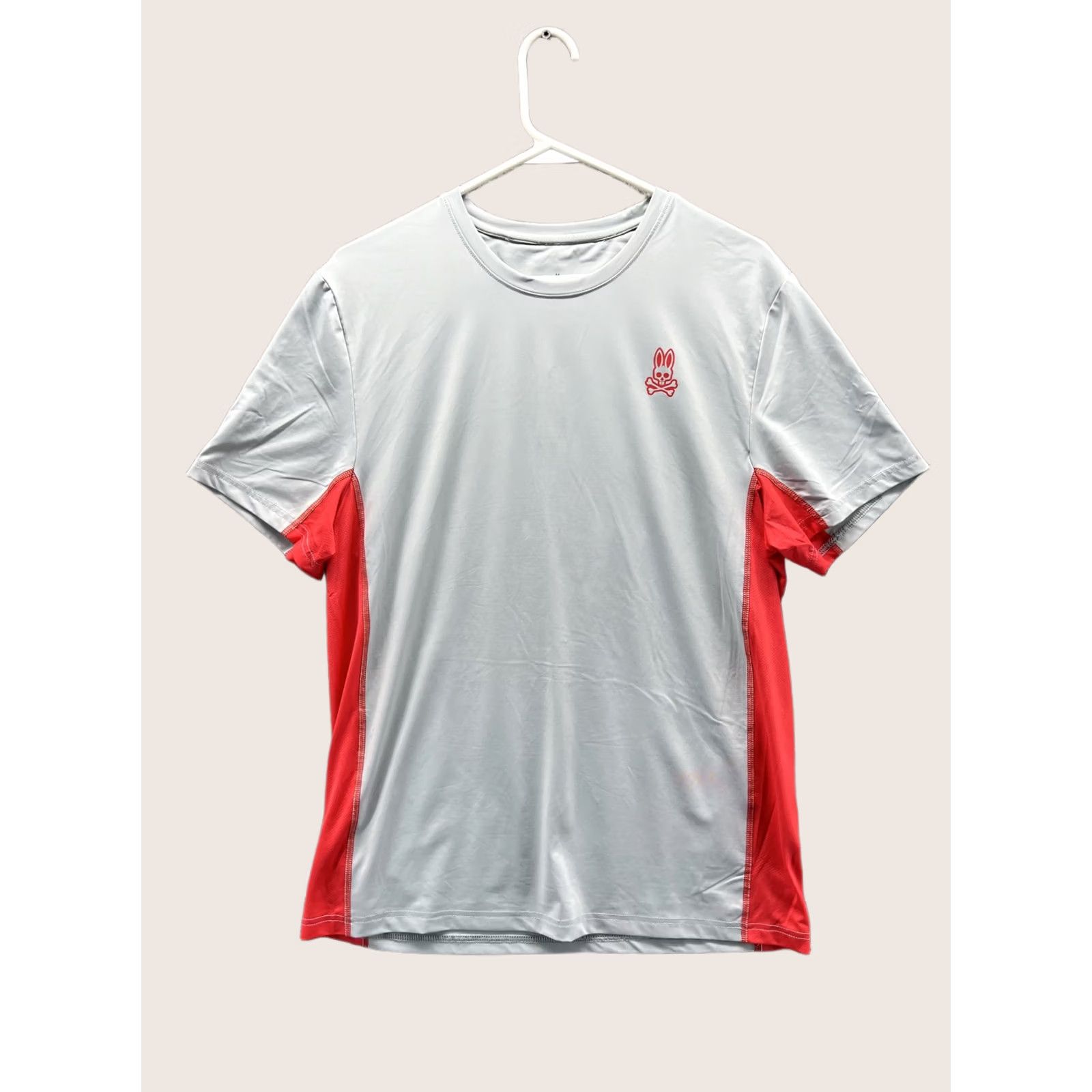 Psycho Bunny Psycho Bunny Shirt Mens Medium Gray Colorblock Lightweight Performance Tee Top Size US M / EU 48-50 / 2 - 1 Thumbnail