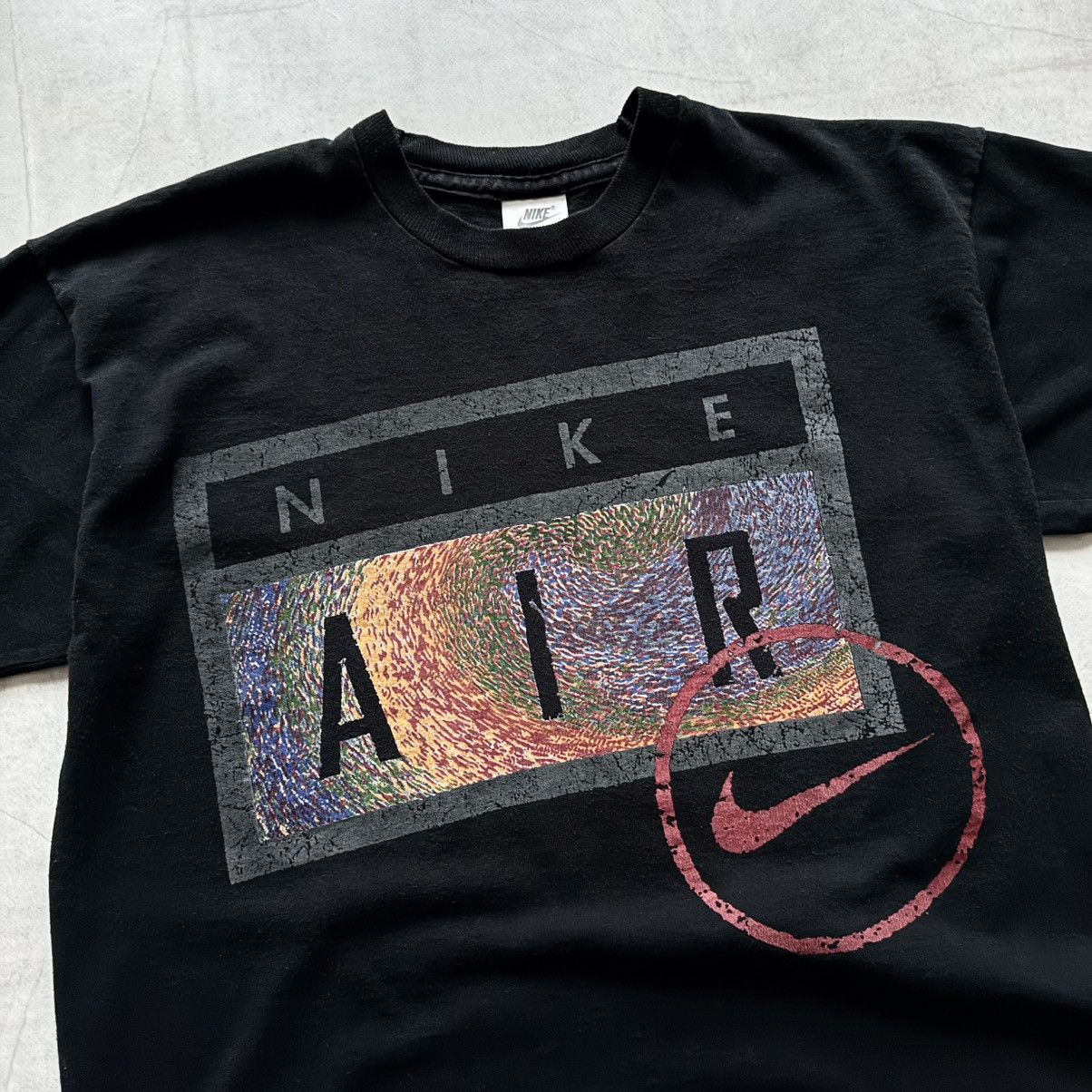 Nike 90s Rare Nike Air Center Logo Archive T-Shirt Tee Size US M / EU 48-50 / 2 - 2 Thumbnail
