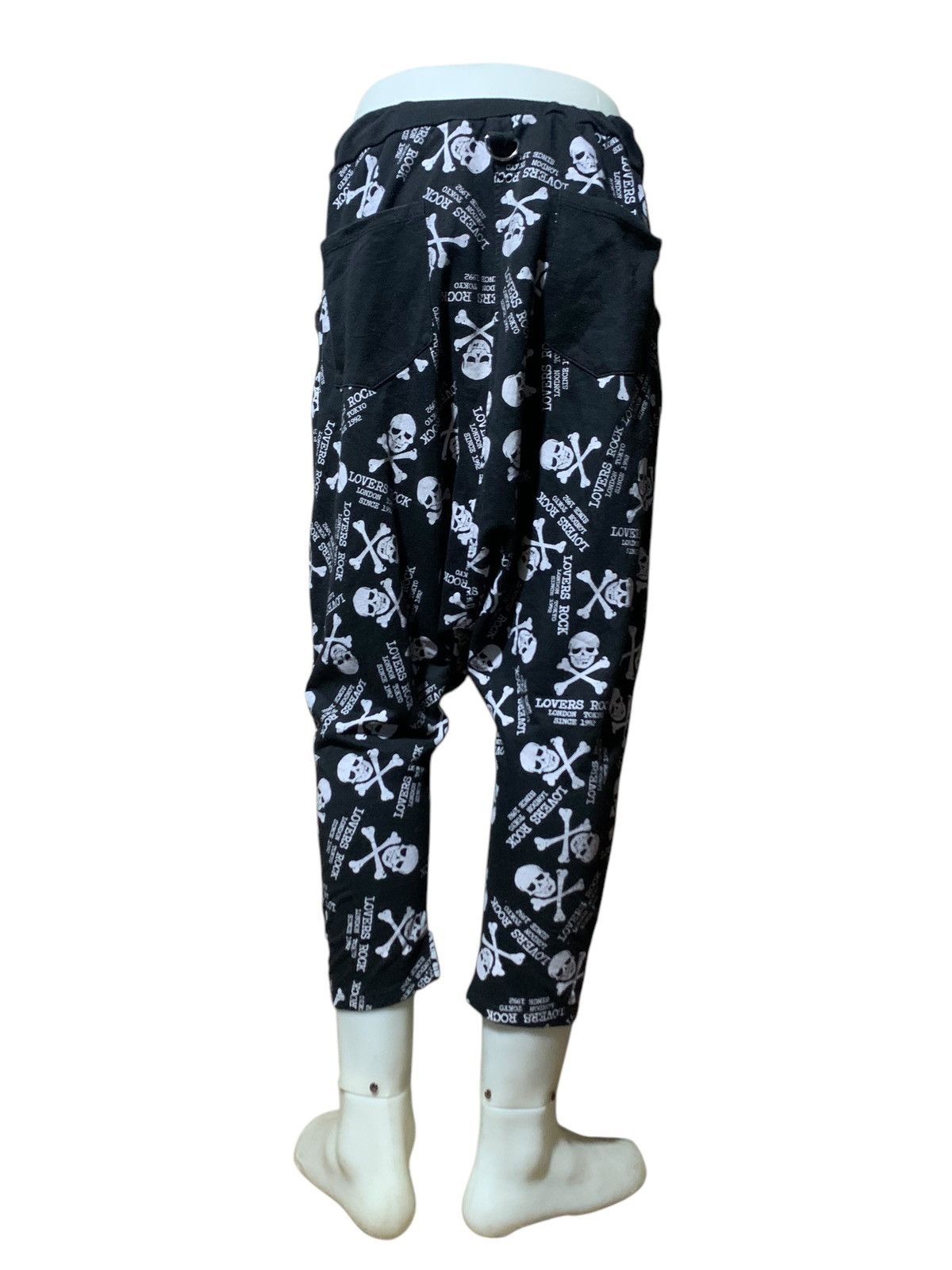 20471120 × Beauty Beast × KMRii 2000s SuperLovers - skull print longrise harem pants Size US 31 - 4 Thumbnail