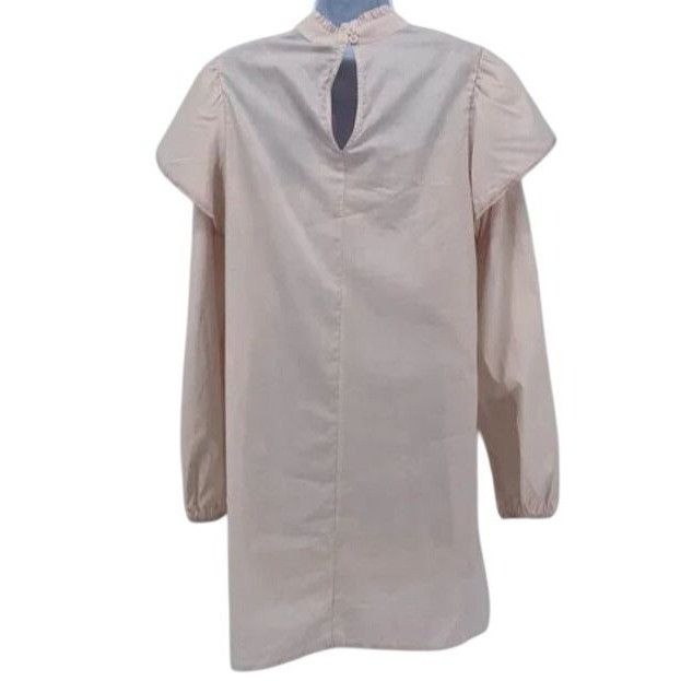 Other Women's Long Sleeve High Neck Poplin Dress Large Size L / US 10 / IT 46 - 4 Thumbnail