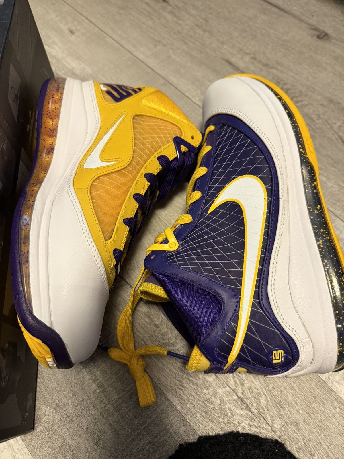 Nike Nike LeBron 7 “Media Day” Size 9 – Lakers Colorway Size US 9 / EU 42 - 3 Thumbnail