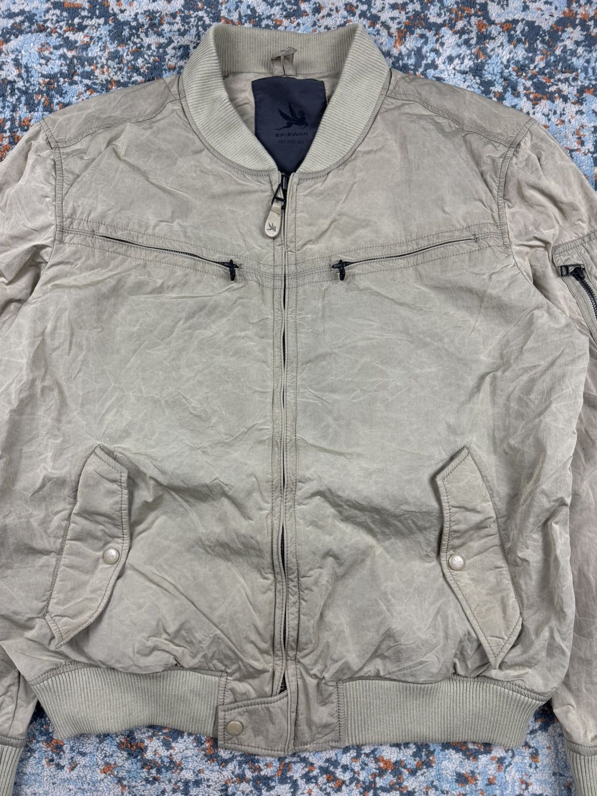 Vintage Vintage Spiewak New York nylon bomber light jacket Size US L / EU 52-54 / 3 - 6 Thumbnail