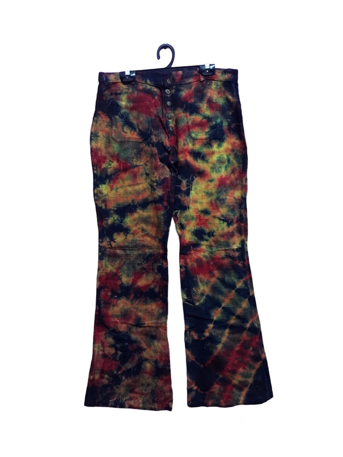 Vintage Tie Dye Pants Size US 32 / EU 48 - 1 Thumbnail