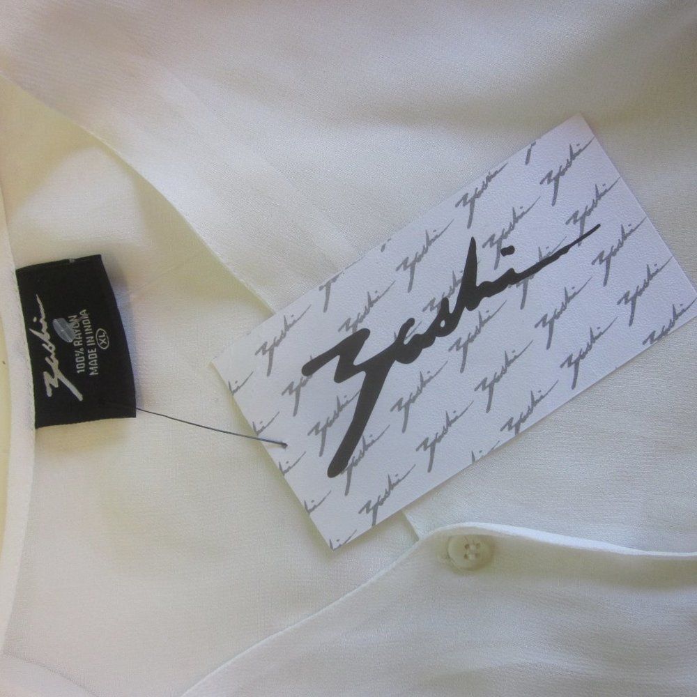 Vintage Zashi Sheer Top Size XL NWT Size XL / US 12-14 / IT 48-50 - 6 Thumbnail