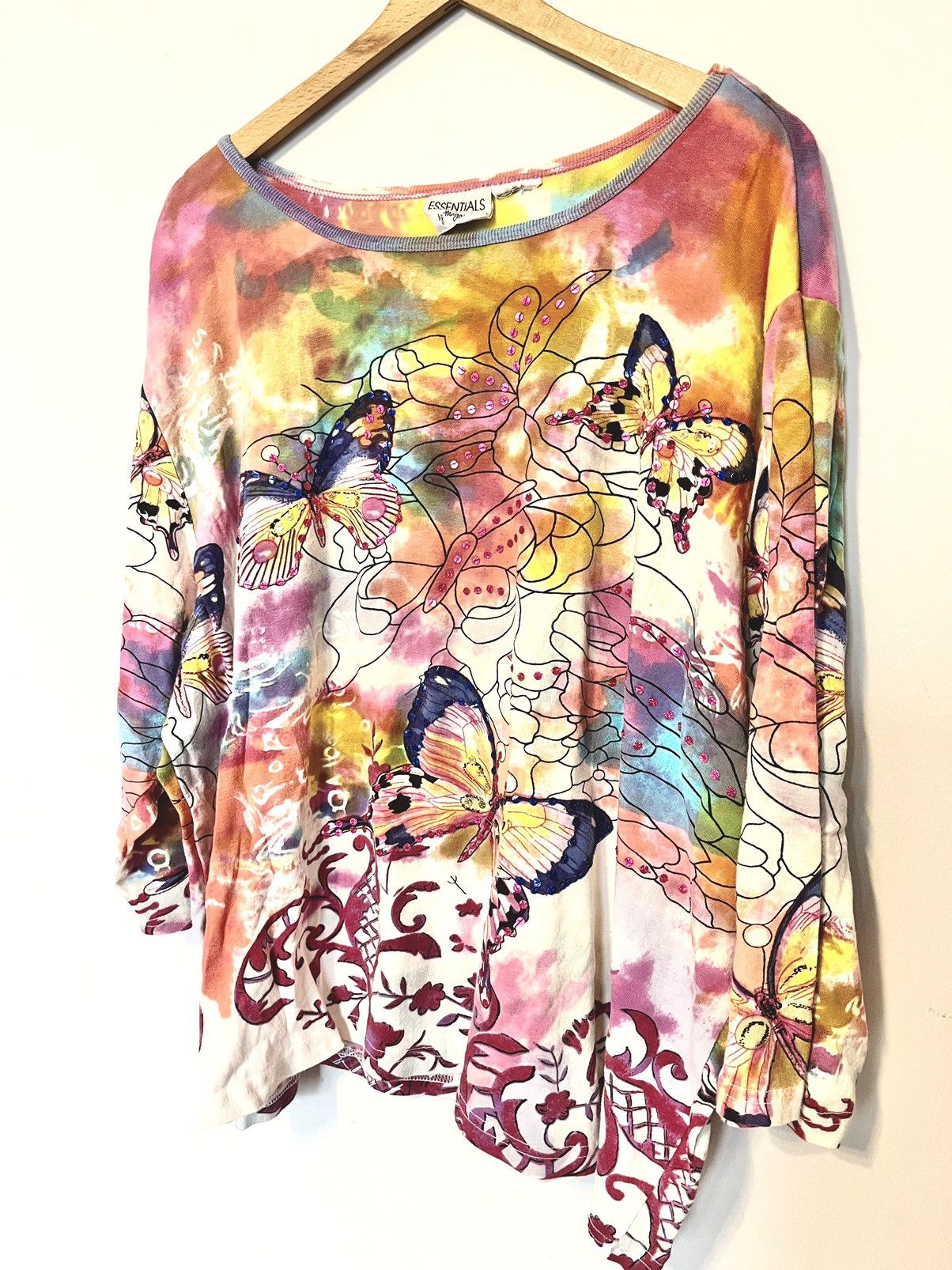 Japanese Brand Tie-dye Butterfly mid-sleeve Size M / US 6-8 / IT 42-44 - 2 Thumbnail