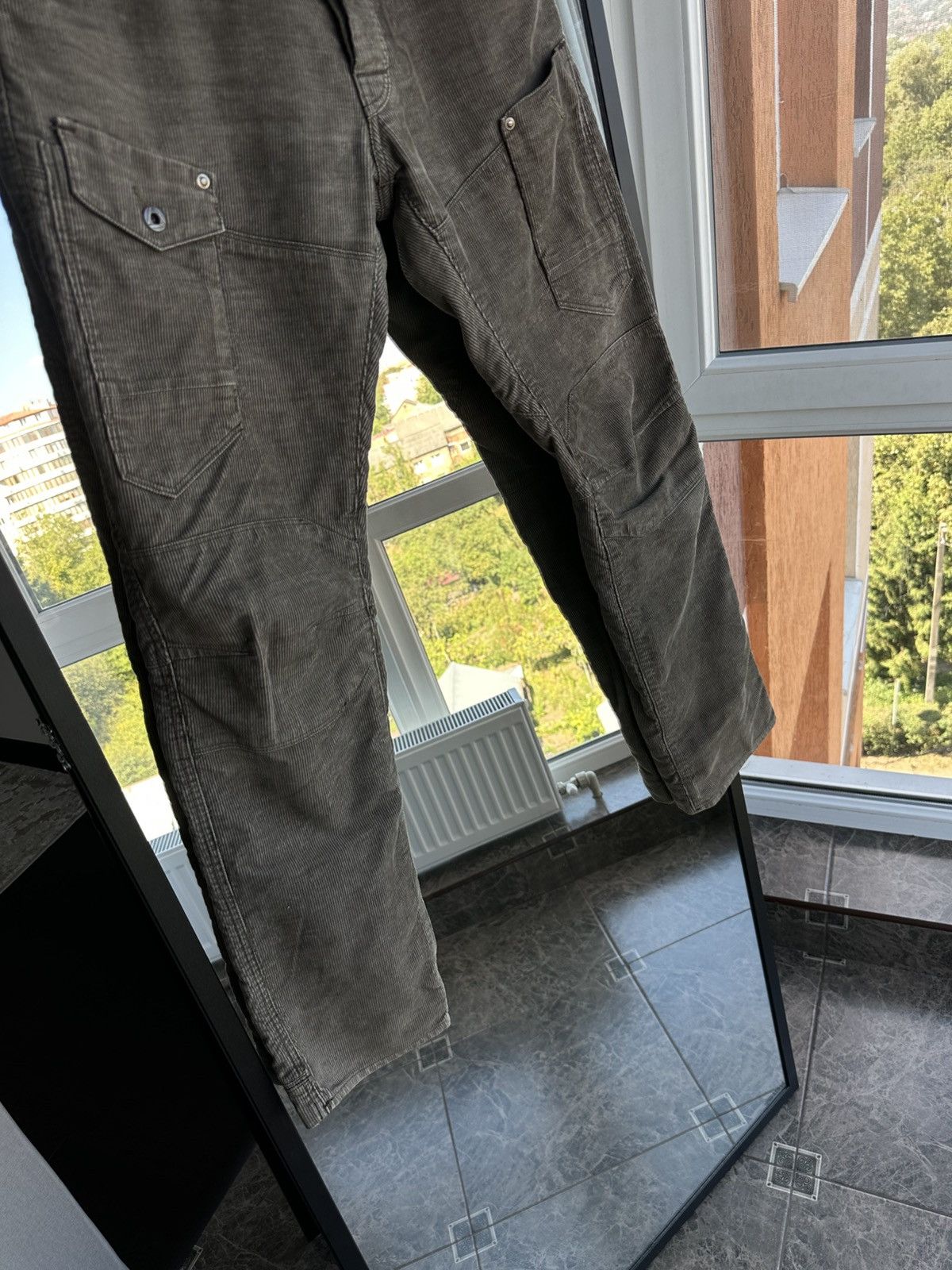 G-Star Vintage G Star Raw Velvet General 3D Tapered Cargo Pants Size US 33 - 4 Thumbnail