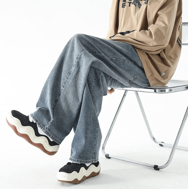 Japanese Brand × Jean High street trend American vintage washed jeans Size US 32 / EU 48 - 4 Thumbnail