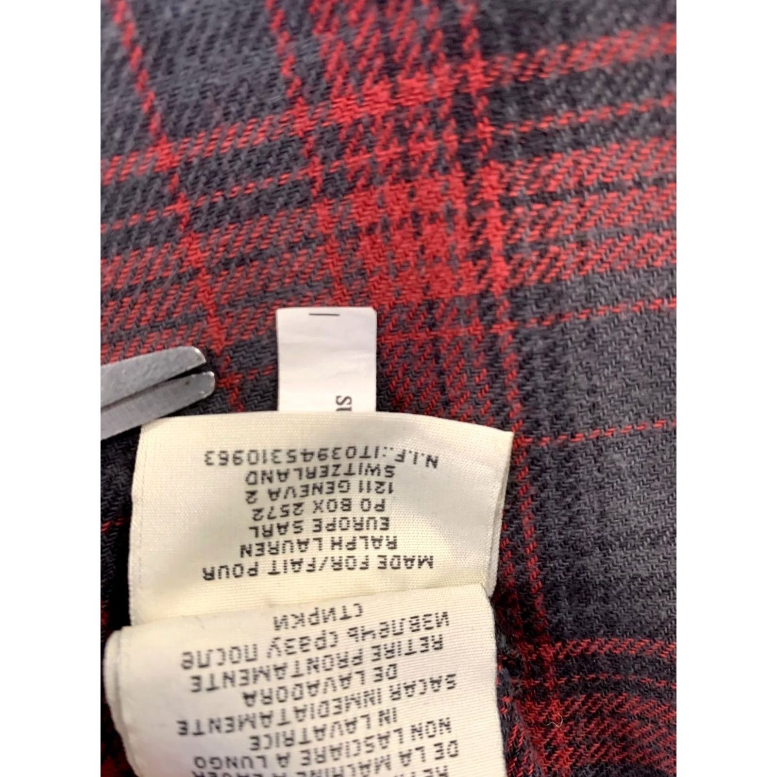 Ralph Lauren Ralph Lauren Denim & Supply Plaid Hooded Flannel Shirt Jacket Black Red L Men’s Long Sleeve Button-Up Hoodie Capable of Layering Size US L / EU 52-54 / 3 - 7 Thumbnail