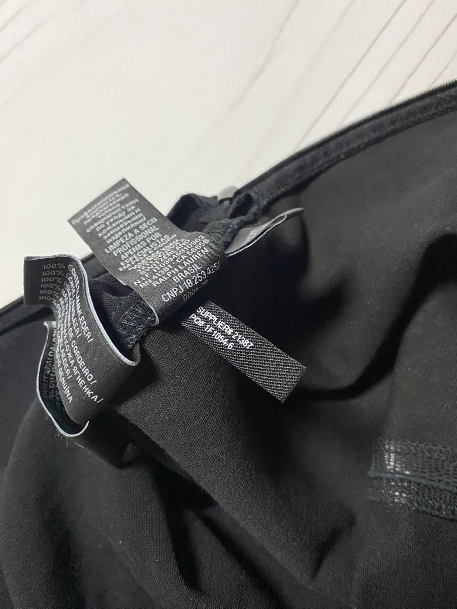 Polo Ralph Lauren × Vintage Vintage Ralph Lauren lamb genuine leather y2k pants Size 28" / US 6 / IT 42 - 11 Thumbnail
