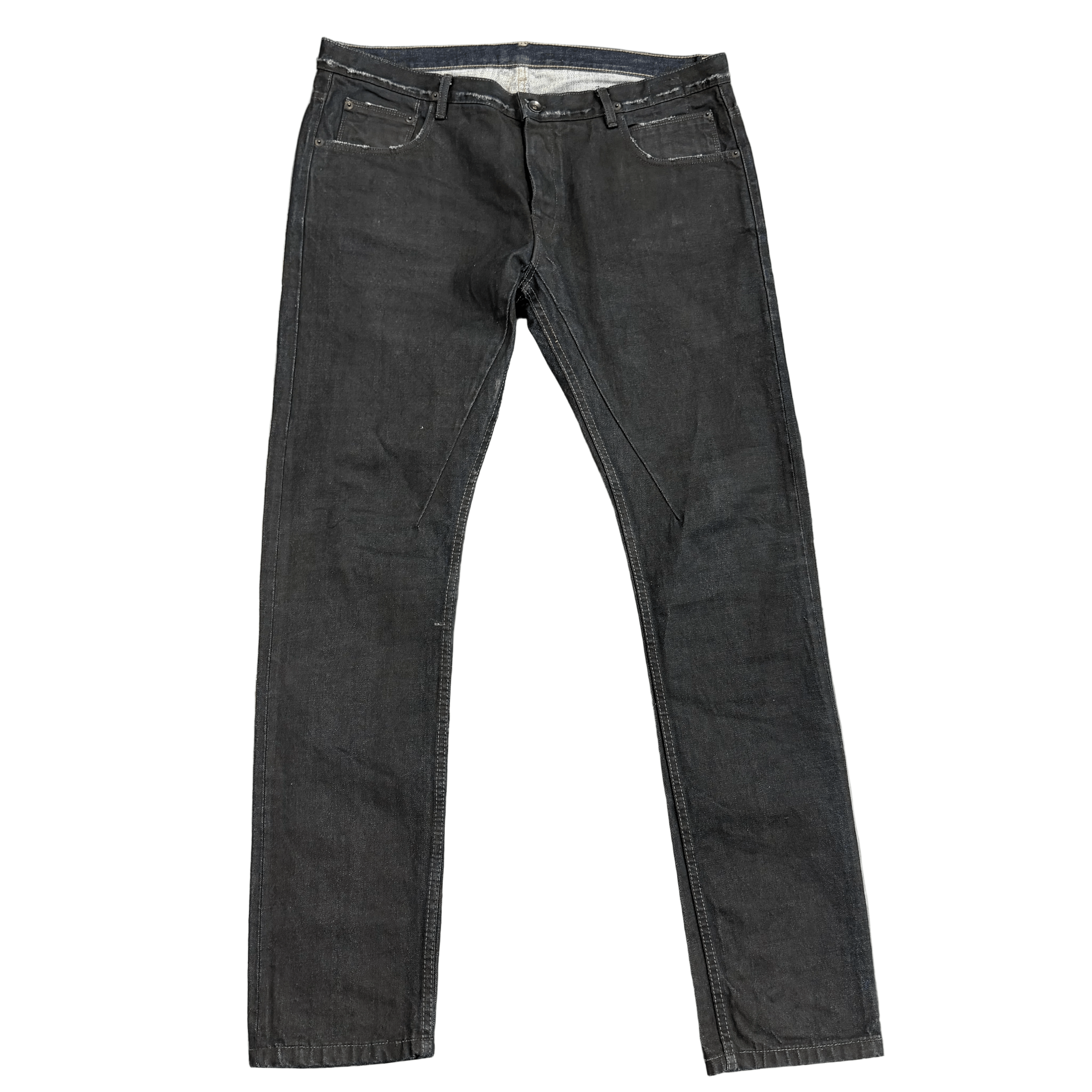 Rick Owens × Rick Owens Drkshdw Rick Owens Detroit Cut Jeans (SBB 