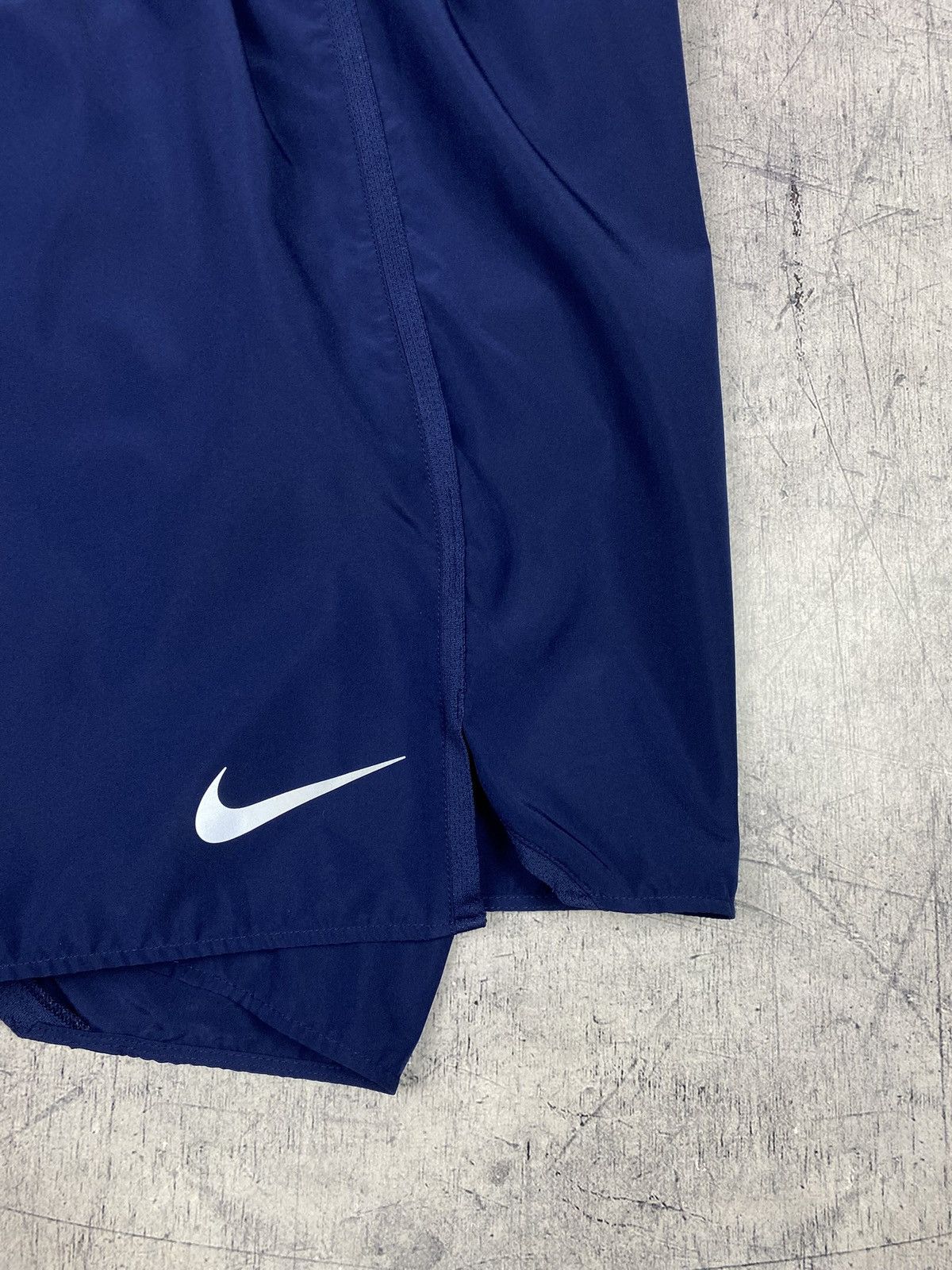 Nike Nike Dri-Fit Running Shorts Blue Athletic Gym Training Size US 32 / EU 48 - 7 Thumbnail