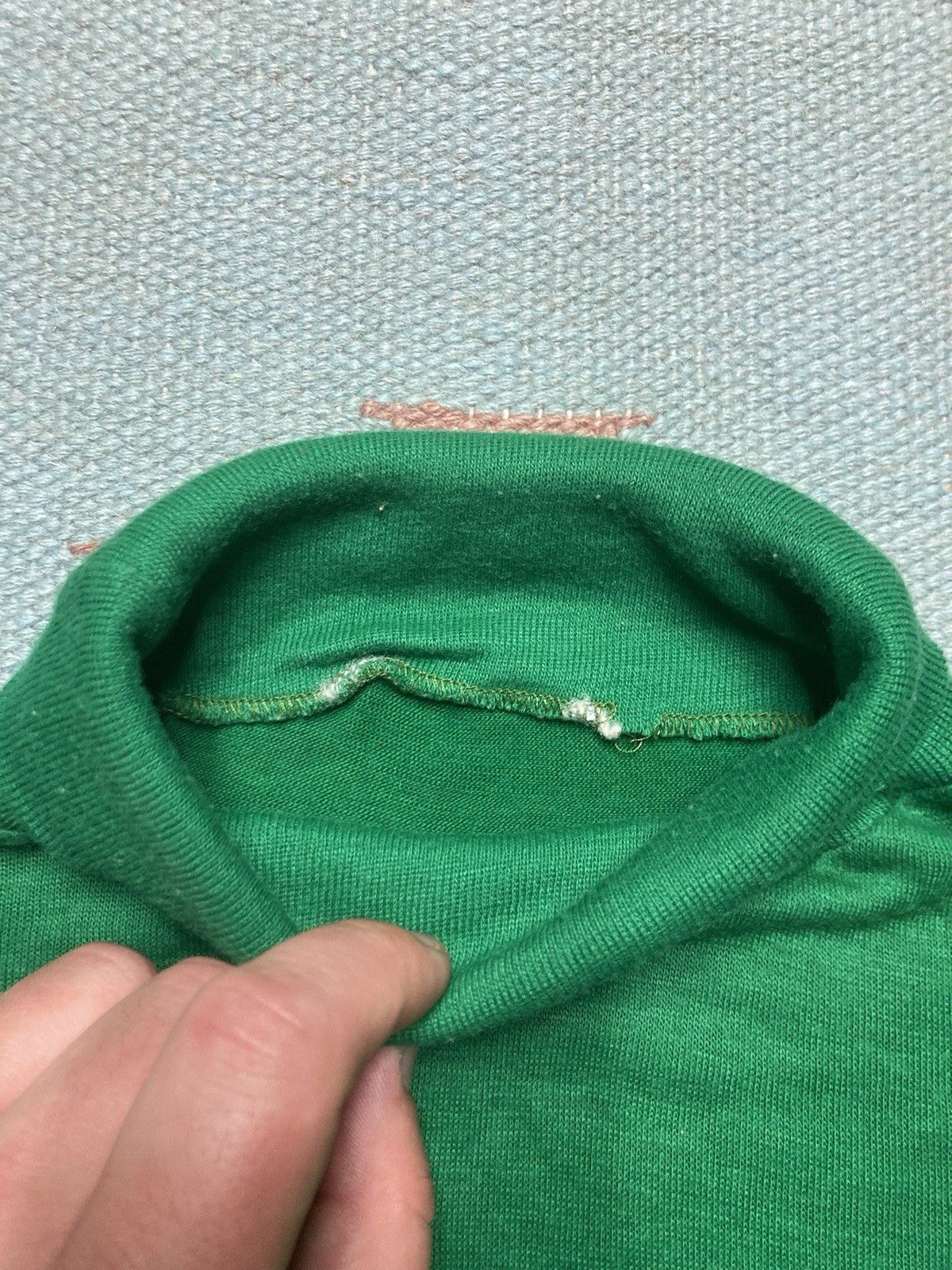 Vintage 60s 70s long sleeve t shirt roll neck soft 18 men’s small Size US S / EU 44-46 / 1 - 5 Thumbnail