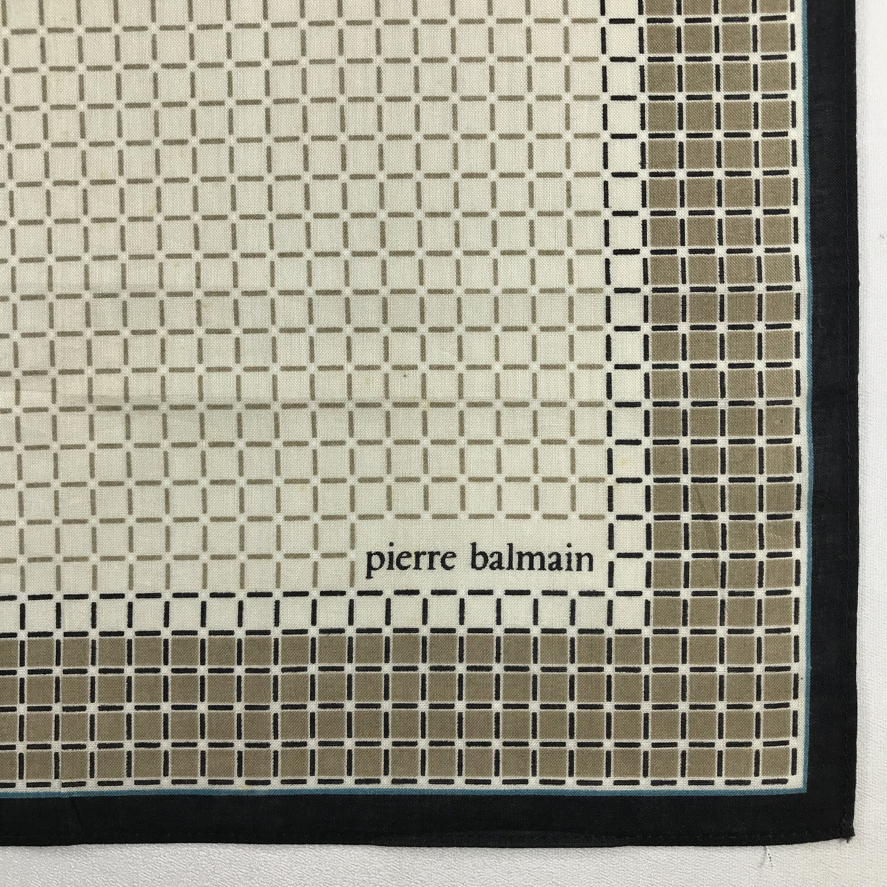 Pierre Balmain Pierre Balmain Handkerchief / Bandana / Neckerchief C532 Size ONE SIZE - 5 Thumbnail
