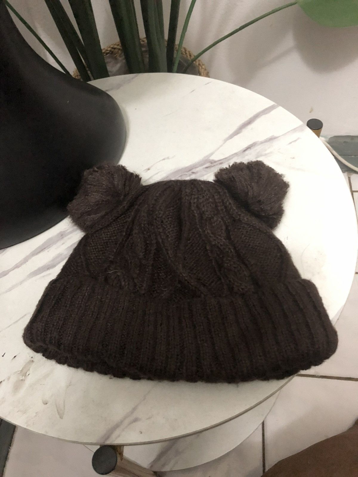 Japanese Brand × Vintage EAGLE HORN CDG STYLE BEANIE HAT Size ONE SIZE - 6 Thumbnail