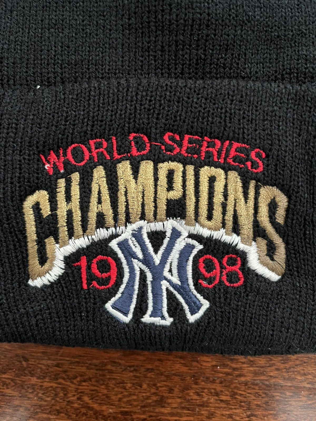 MLB × New York Yankees × Vintage Vintage New York Yankees 1998 World Series Champions Hat Size ONE SIZE - 2 Thumbnail