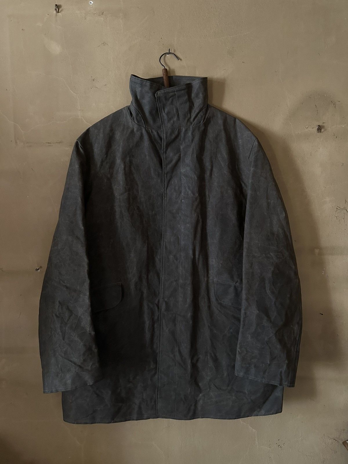 Paul Harnden Shoemakers PAUL HARNDEN WAXED COTTON JACKET Size US L / EU 52-54 / 3 - 1 Thumbnail